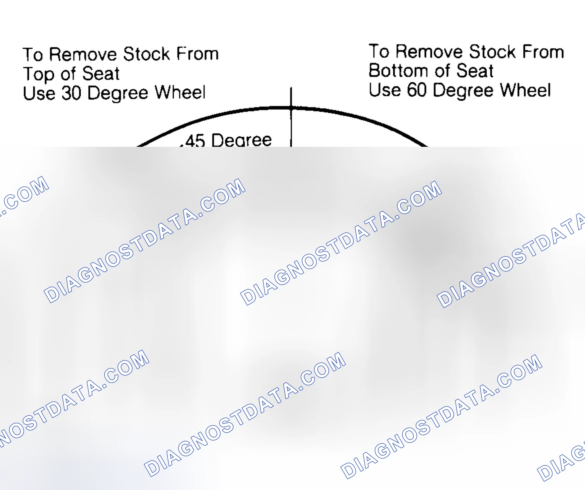Scheme 19: Adjusting Valve Seat Width