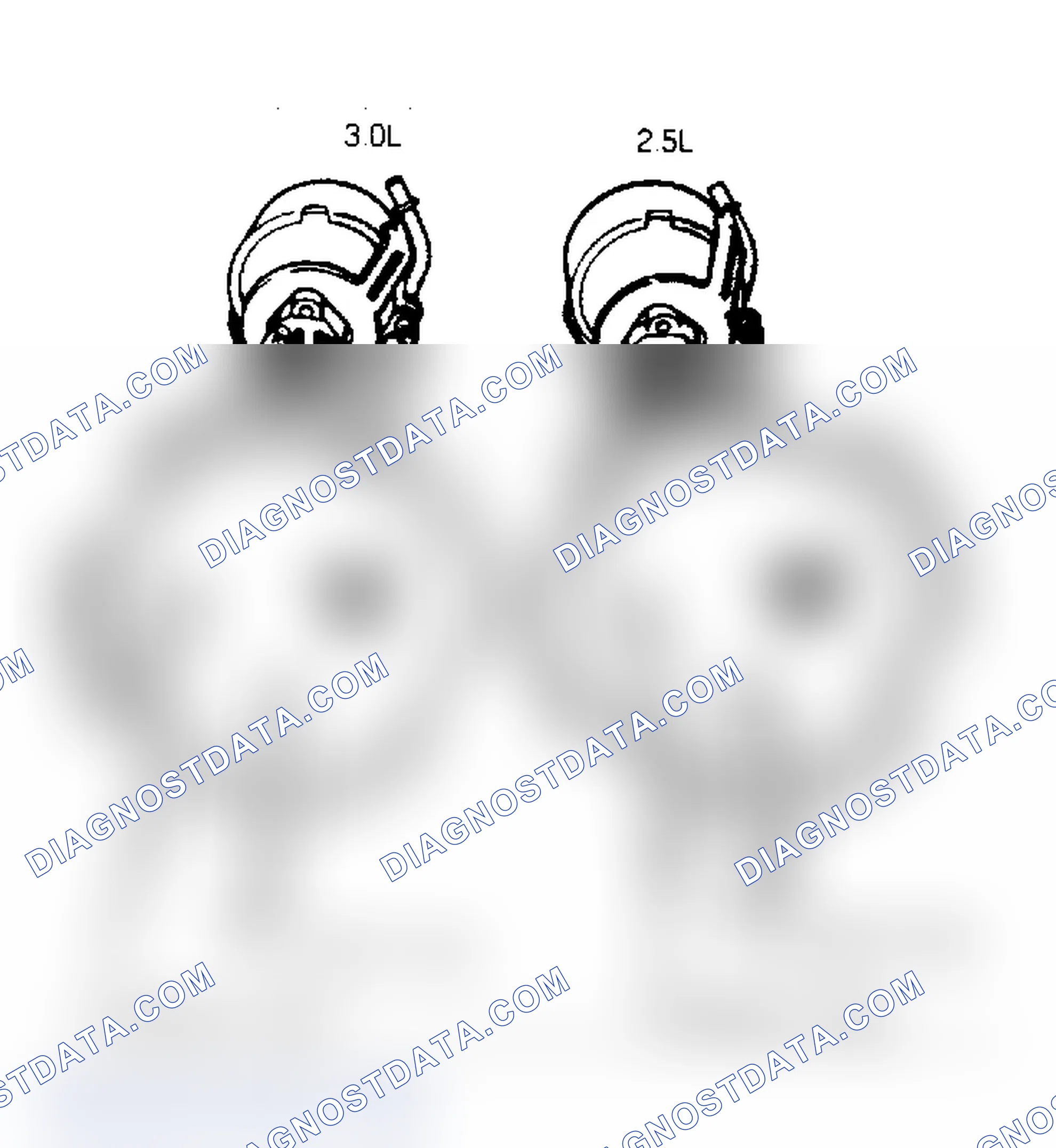 Scheme 14: 2.5L TBI & 3.0L MPFI Fuel Pumps Pumps are not interchangeable. Courtesy of Chrysler Motors.