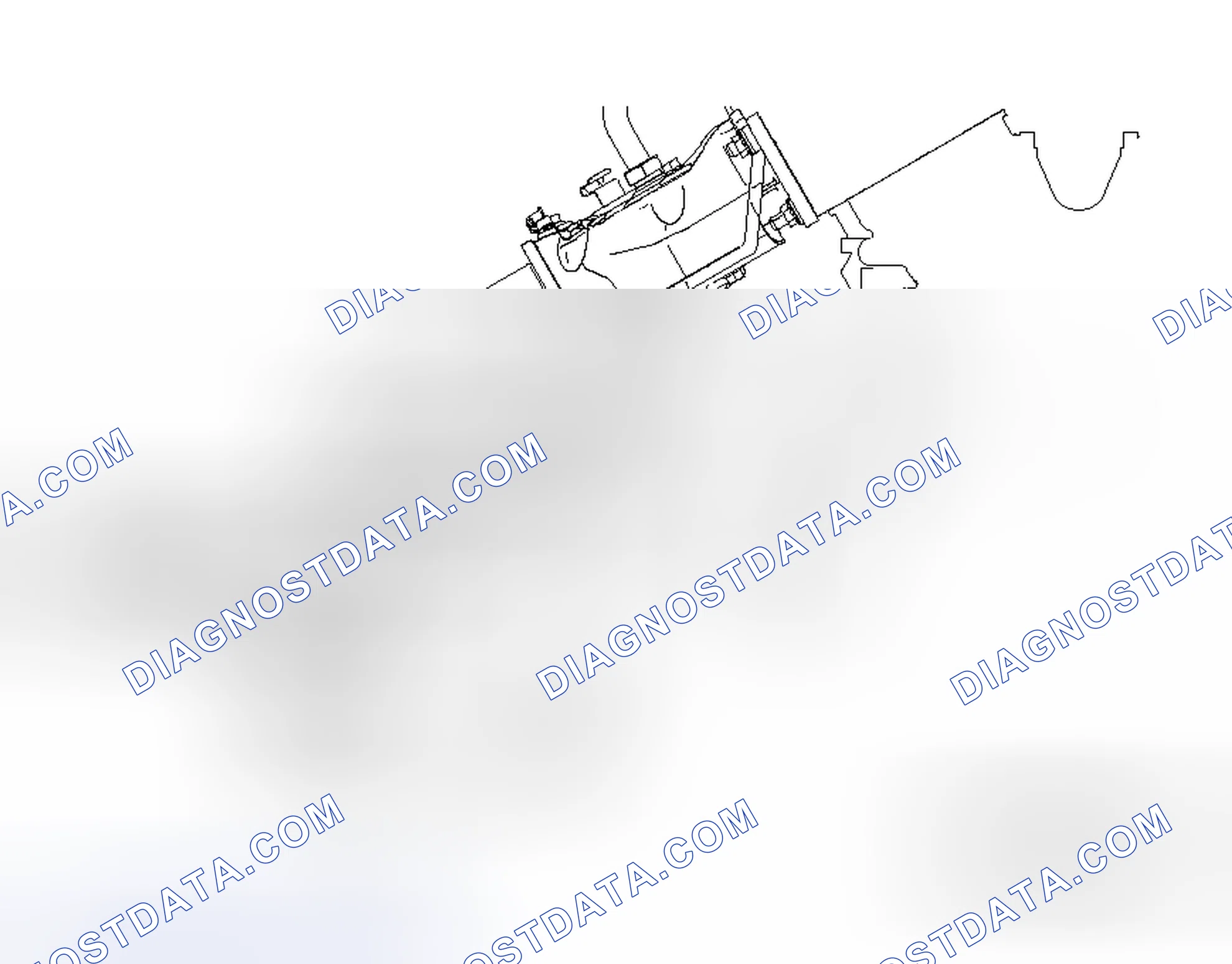 Scheme 429: >> B << EXHAUST MANIFOLD STAY, RIGHT "B" INSTALLATION