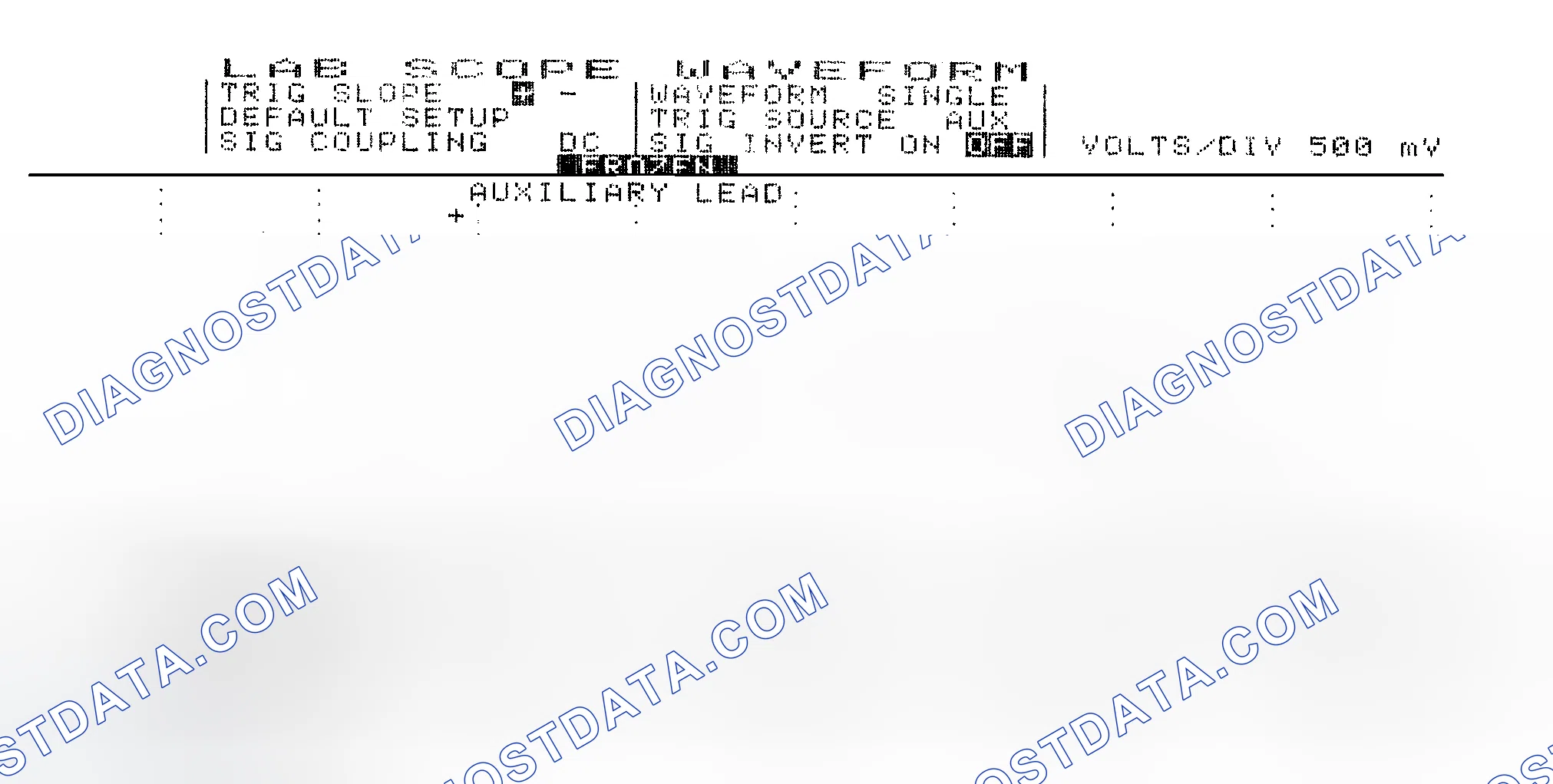 Scheme 14: Single Injector w/Excessive Current Flow - Current Pattern