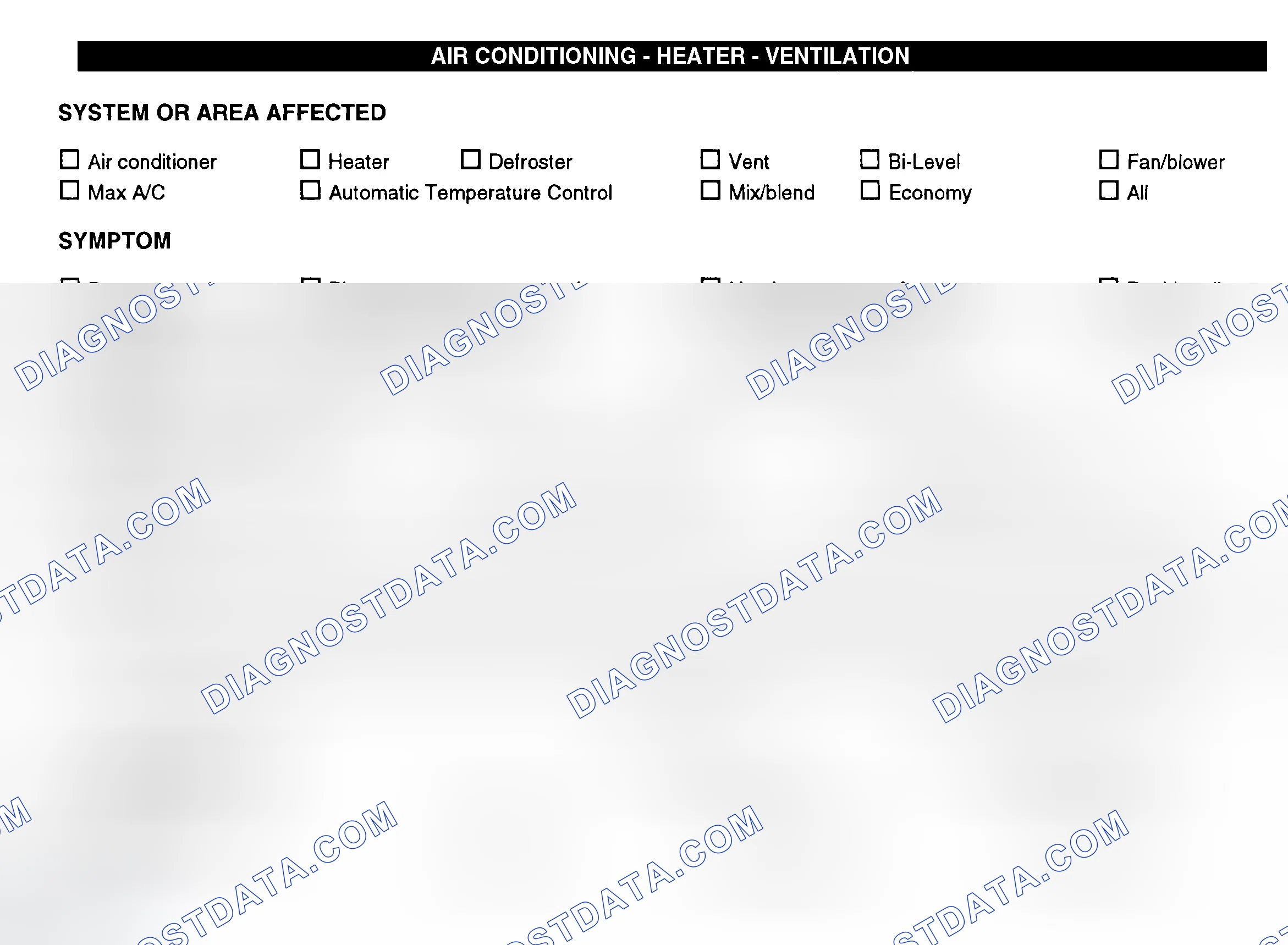 Scheme 8: Air Conditioning, Heater & Ventilation