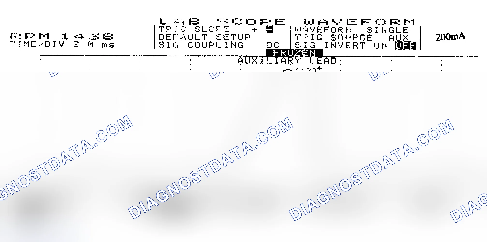 Scheme 15: Single Injector w/Normal Current Flow - Current Pattern