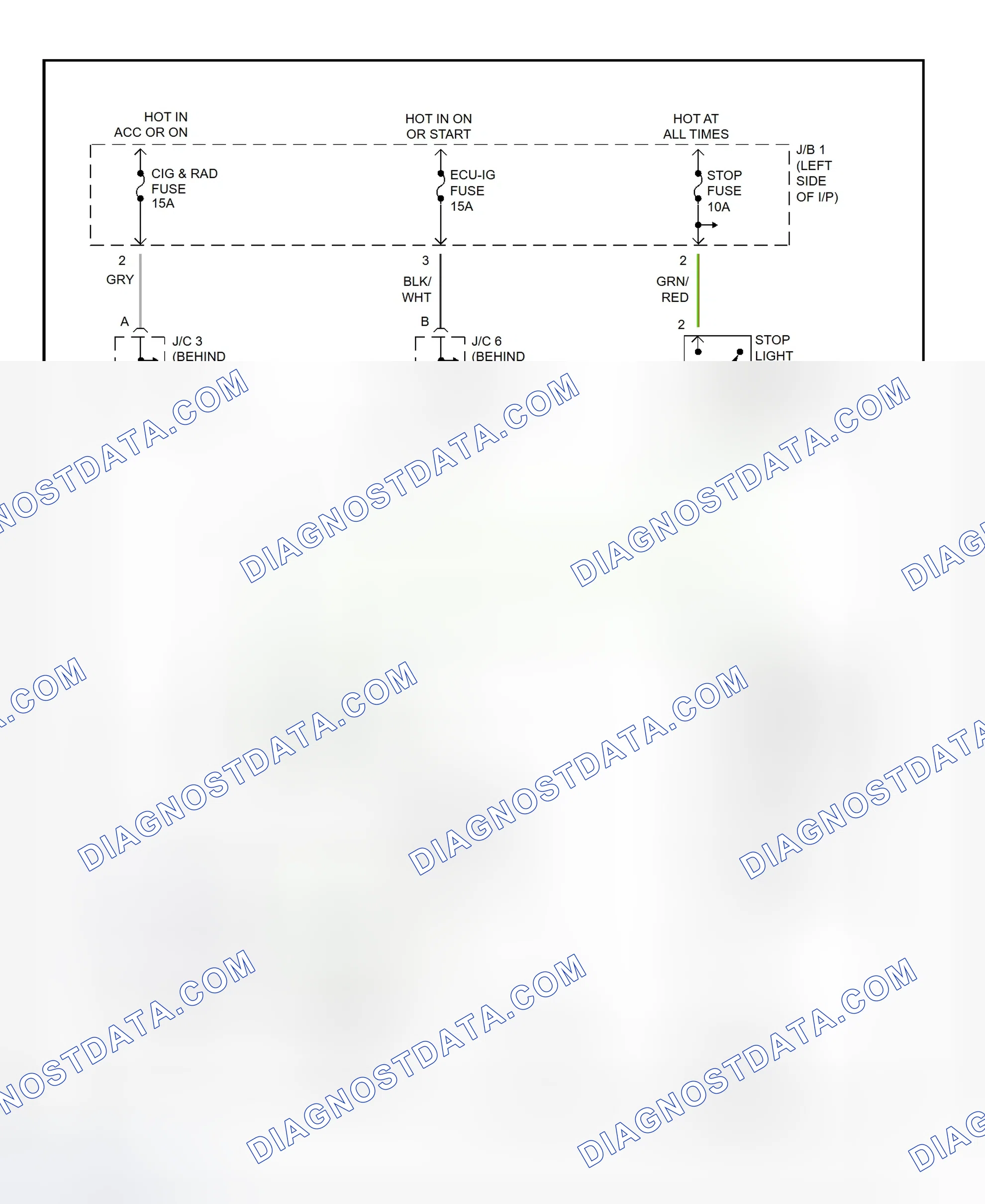 Scheme 14: Shift Interlock System Wiring Diagram (1995-96 Land Cruiser)
