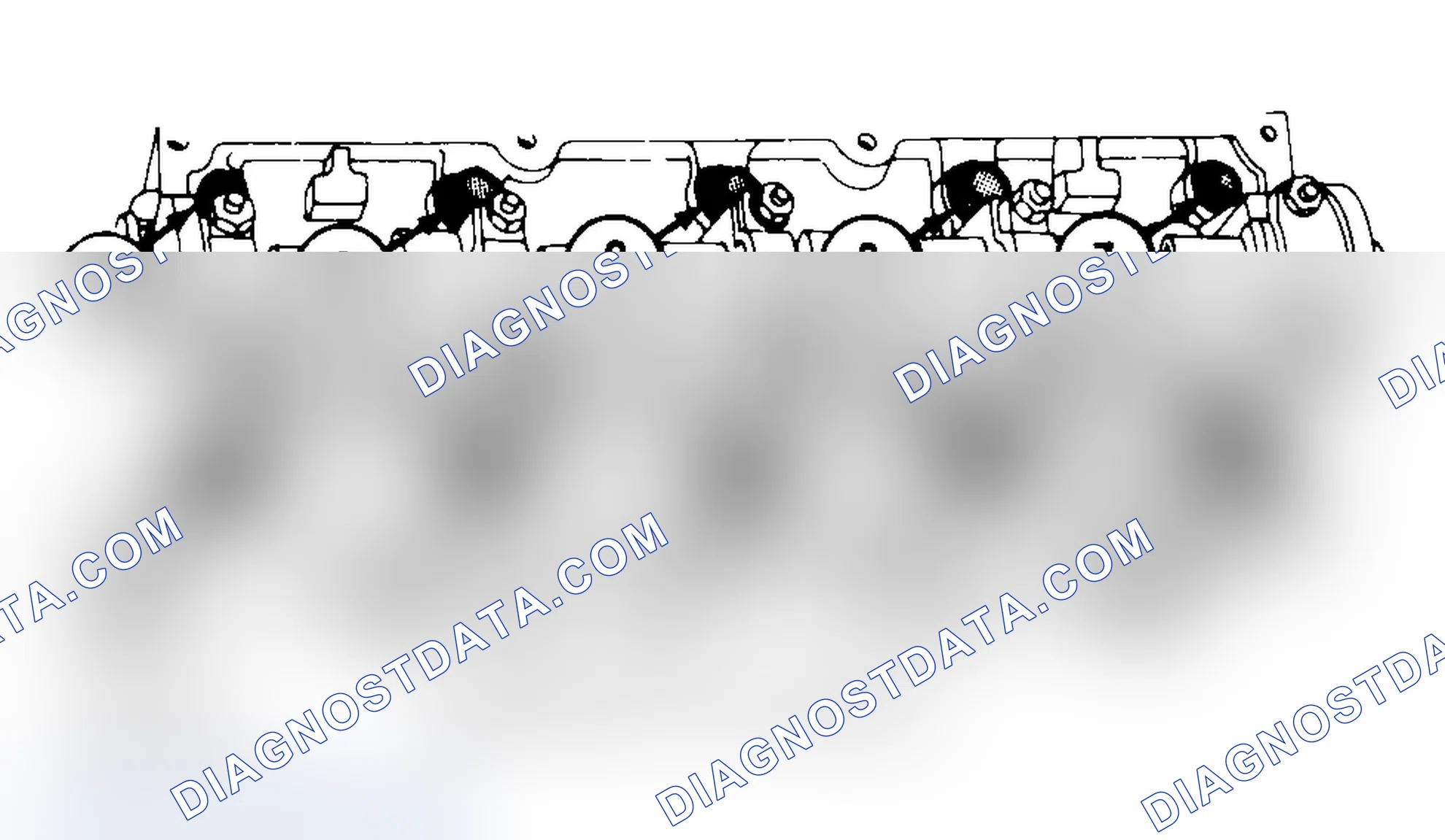 Scheme 7: Typical Cylinder Head Tightening or Loosening Sequence