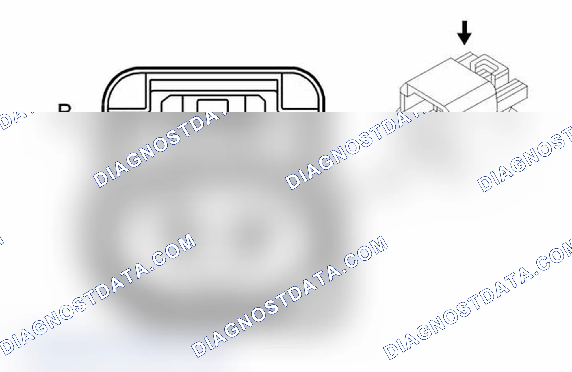 Scheme 338: Knock Sensor (KS) 1