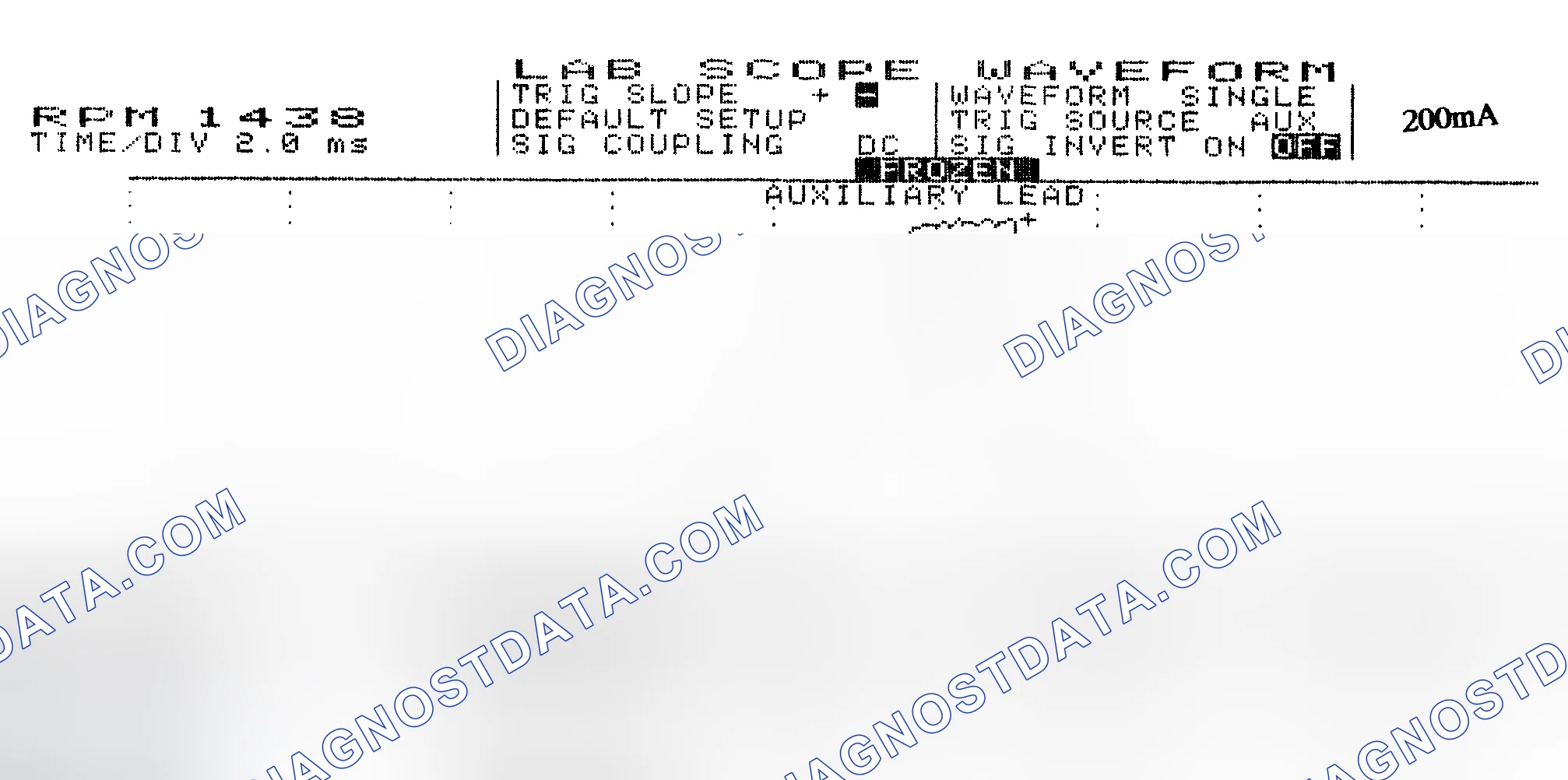 Scheme 15: Single Injector w/Normal Current Flow - Current Pattern