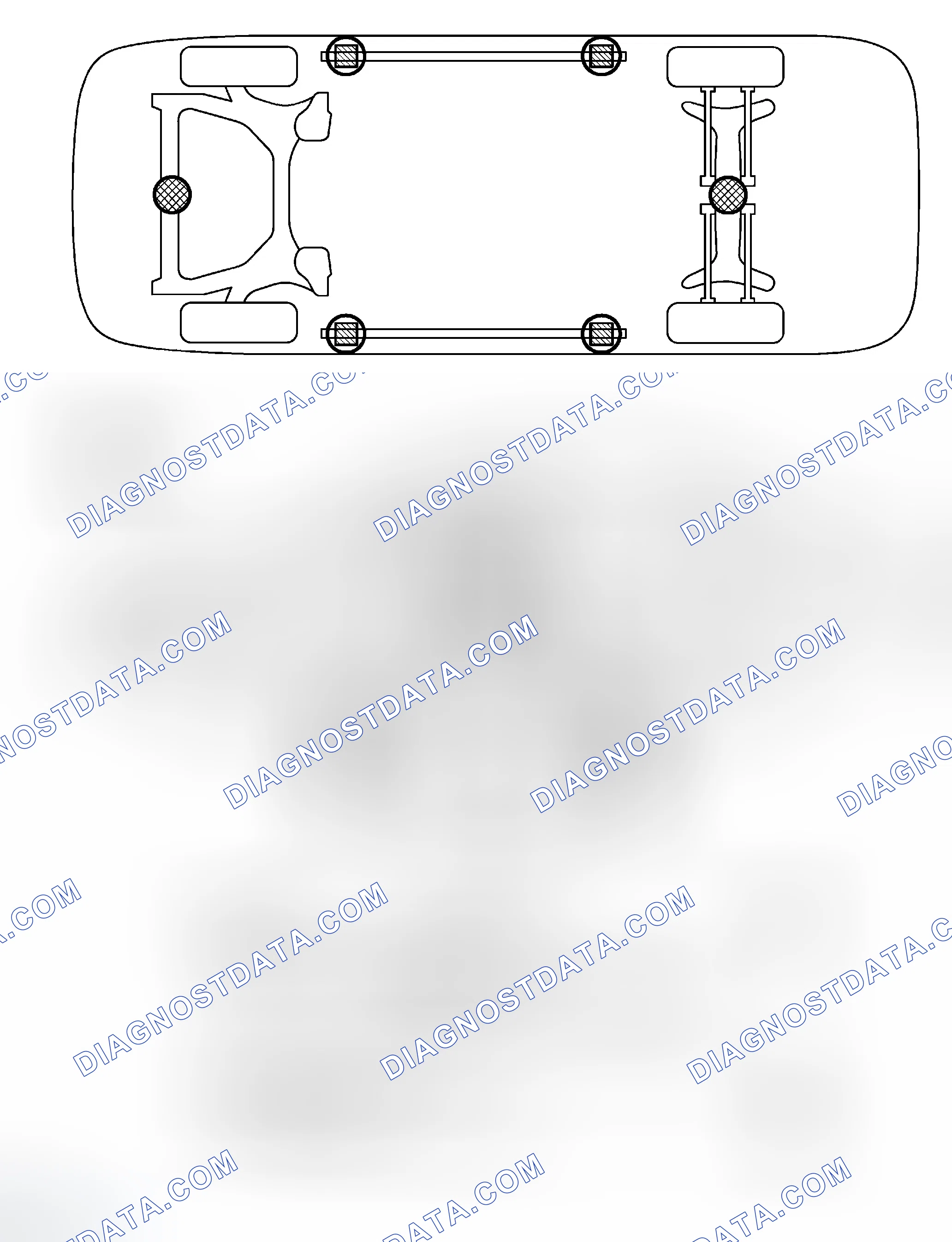 Scheme 8: VEHICLE LIFT AND SUPPORT LOCATIONS