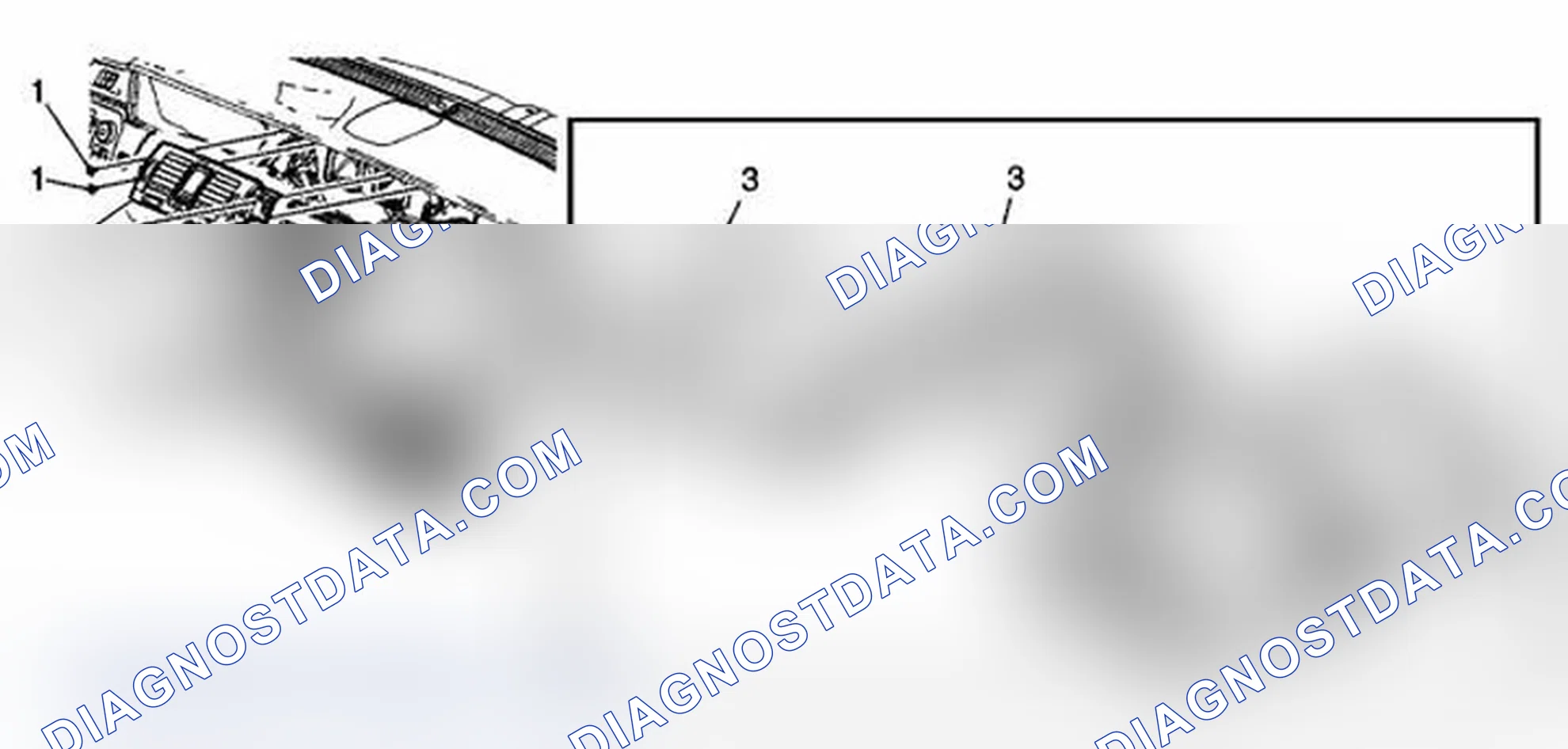 Scheme 19: Instrument Panel Center Air Outlet Replacement
