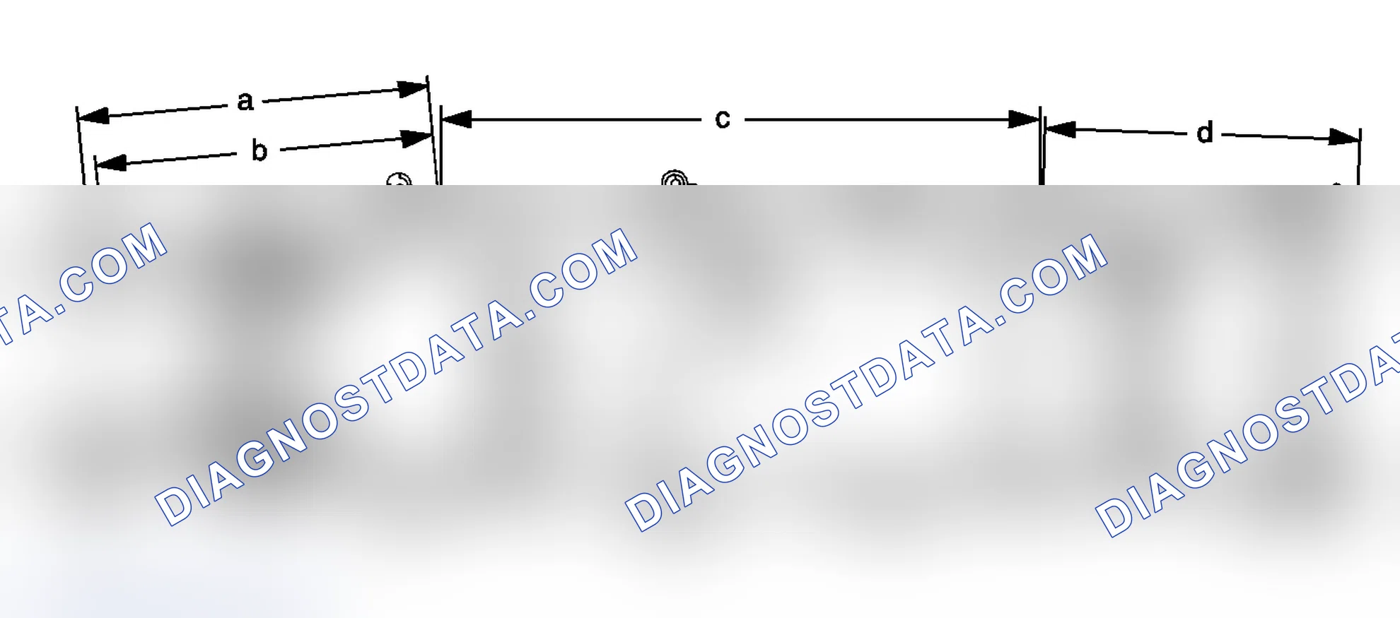Scheme 8: Dimensions - Frame (2500 Suburban/Yukon XL /Avalanche 4WD)