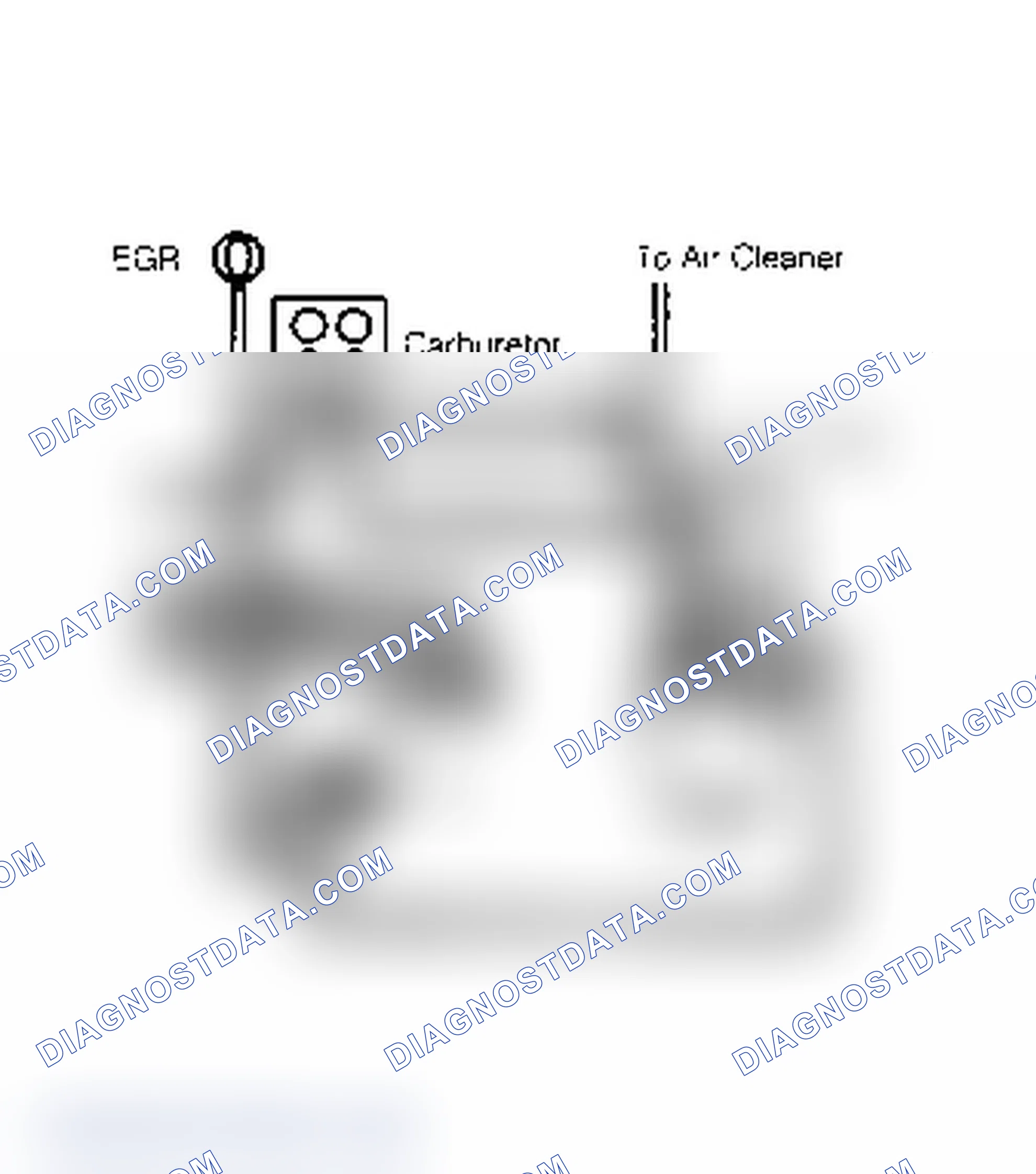Scheme 13: Vacuum Hose Routing for Single-Canister Evaporative Control System Canister must be lowest point in system.