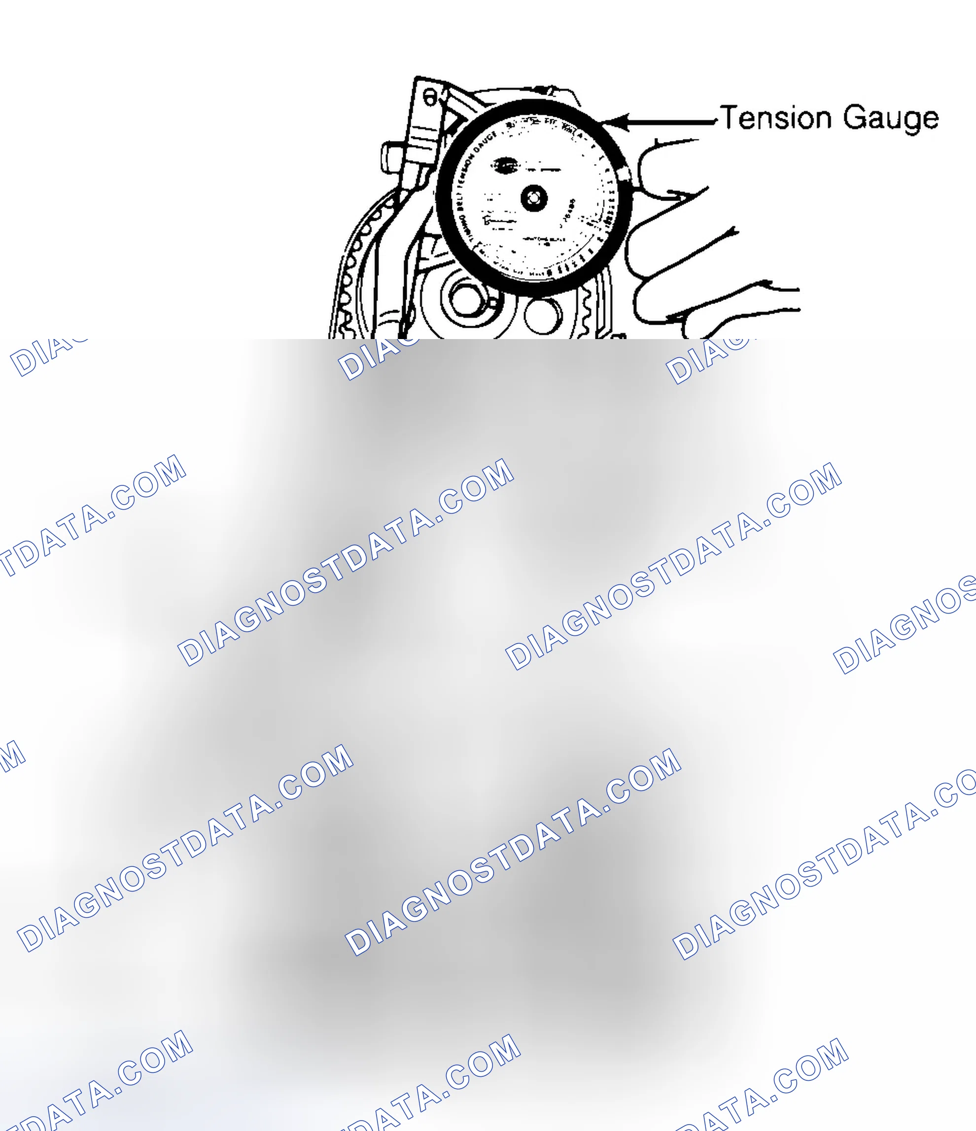 Scheme 3: Adjusting Typical Timing Belt Tension