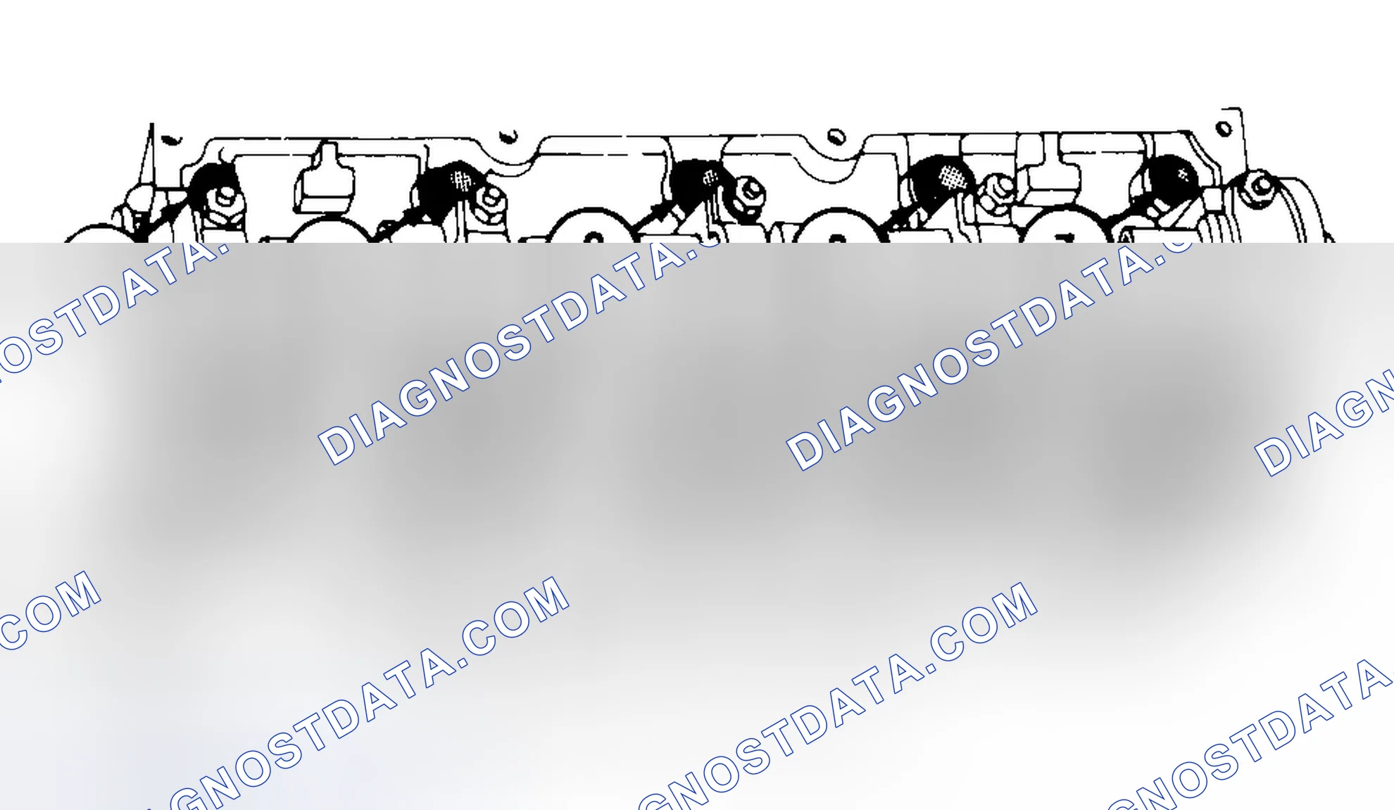 Scheme 7: Typical Cylinder Head Tightening or Loosening Sequence