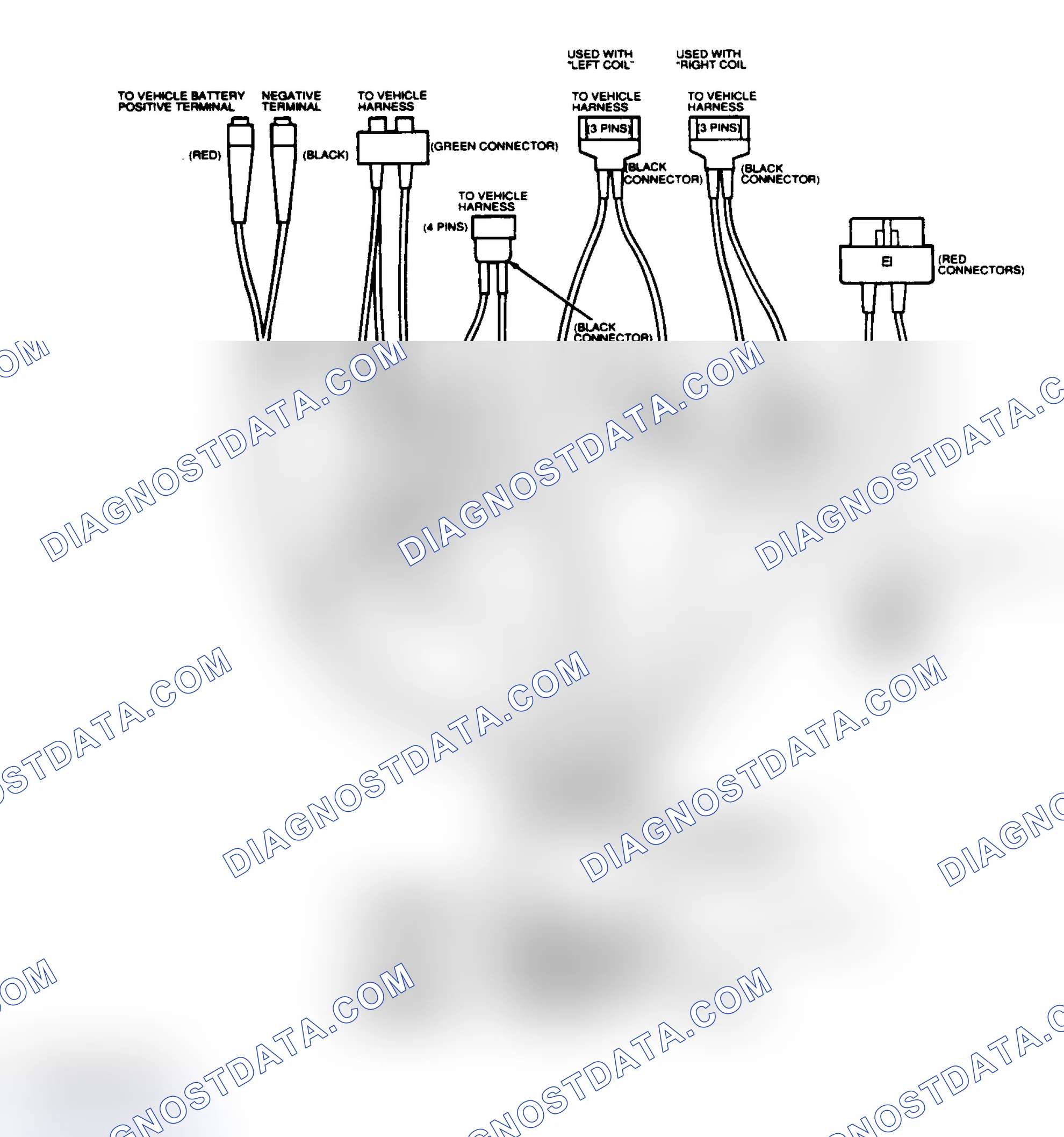 Scheme 200: EI Diagnostic Cable Diagram (4.6L)