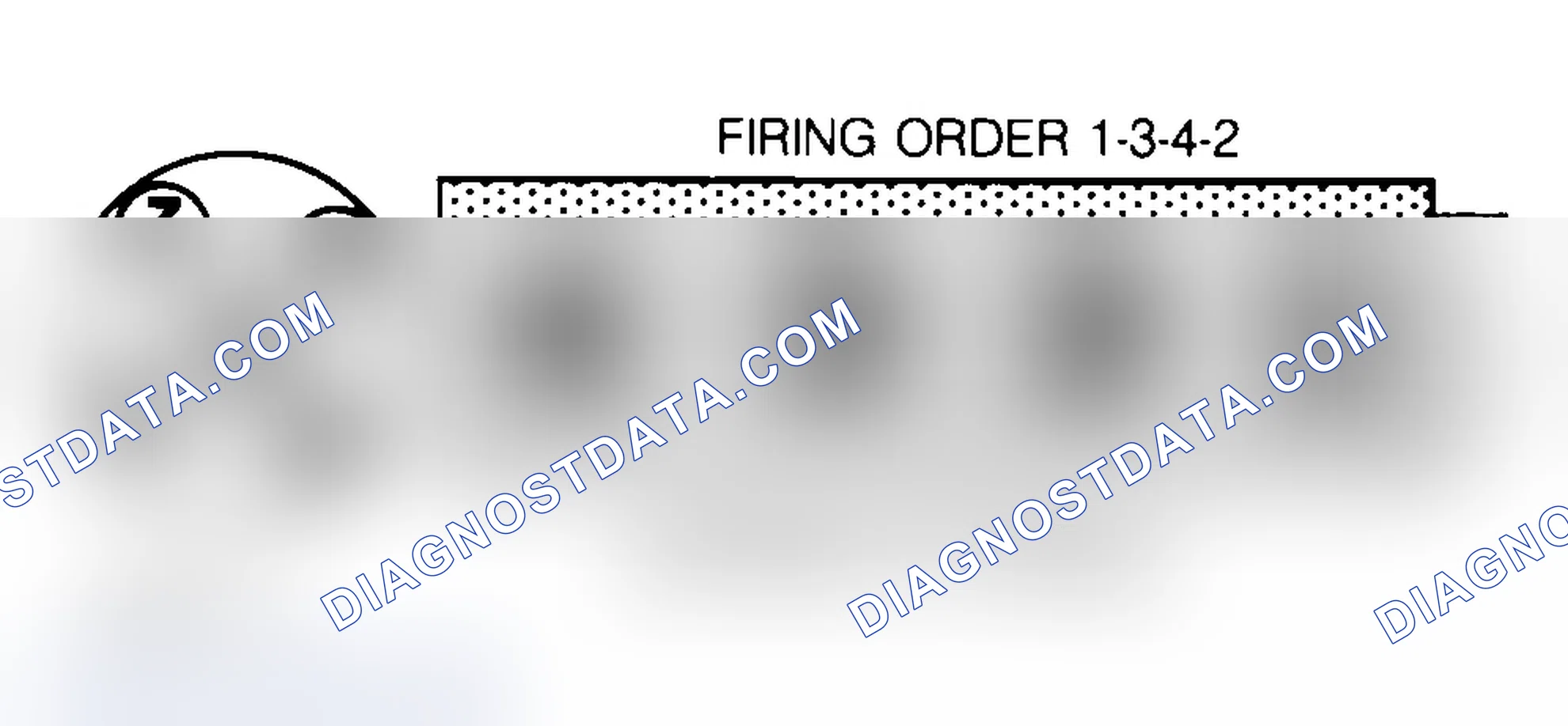 Scheme 1: FIRING ORDER & TIMING MARKS
