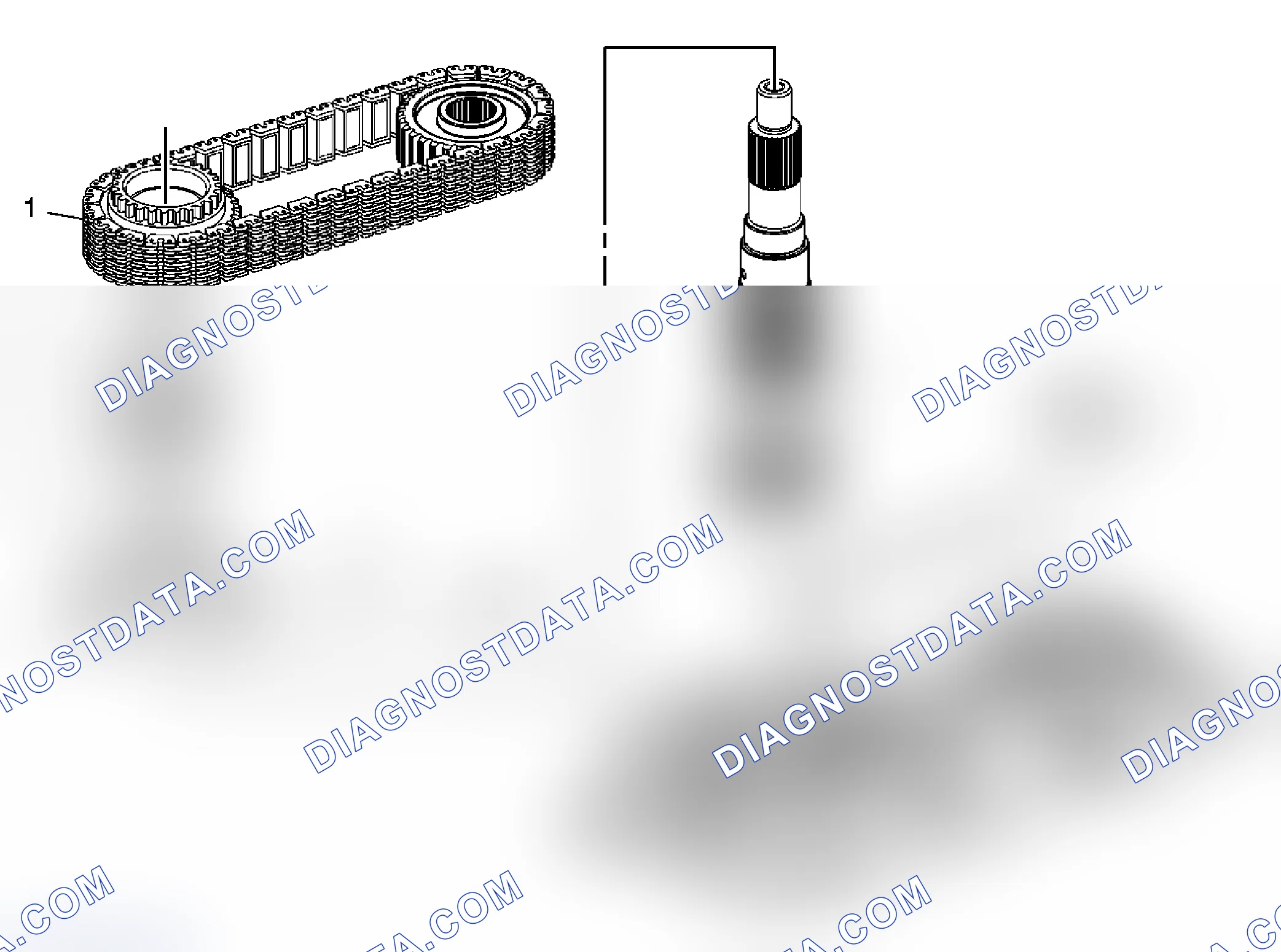 Scheme 10: Chain, Sprockets, Oil Pump, and Input Shaft Removal