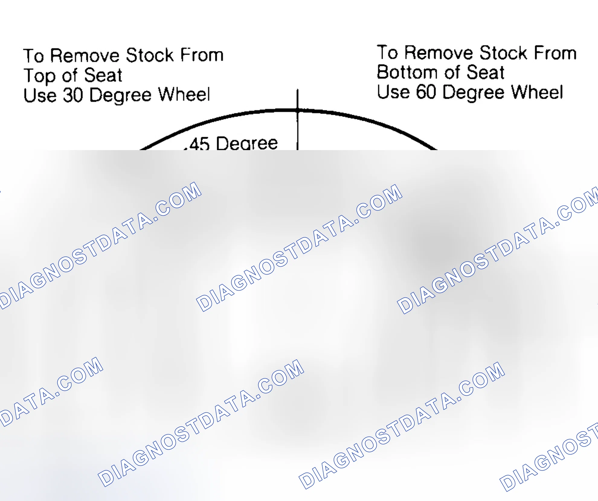Scheme 19: Adjusting Valve Seat Width