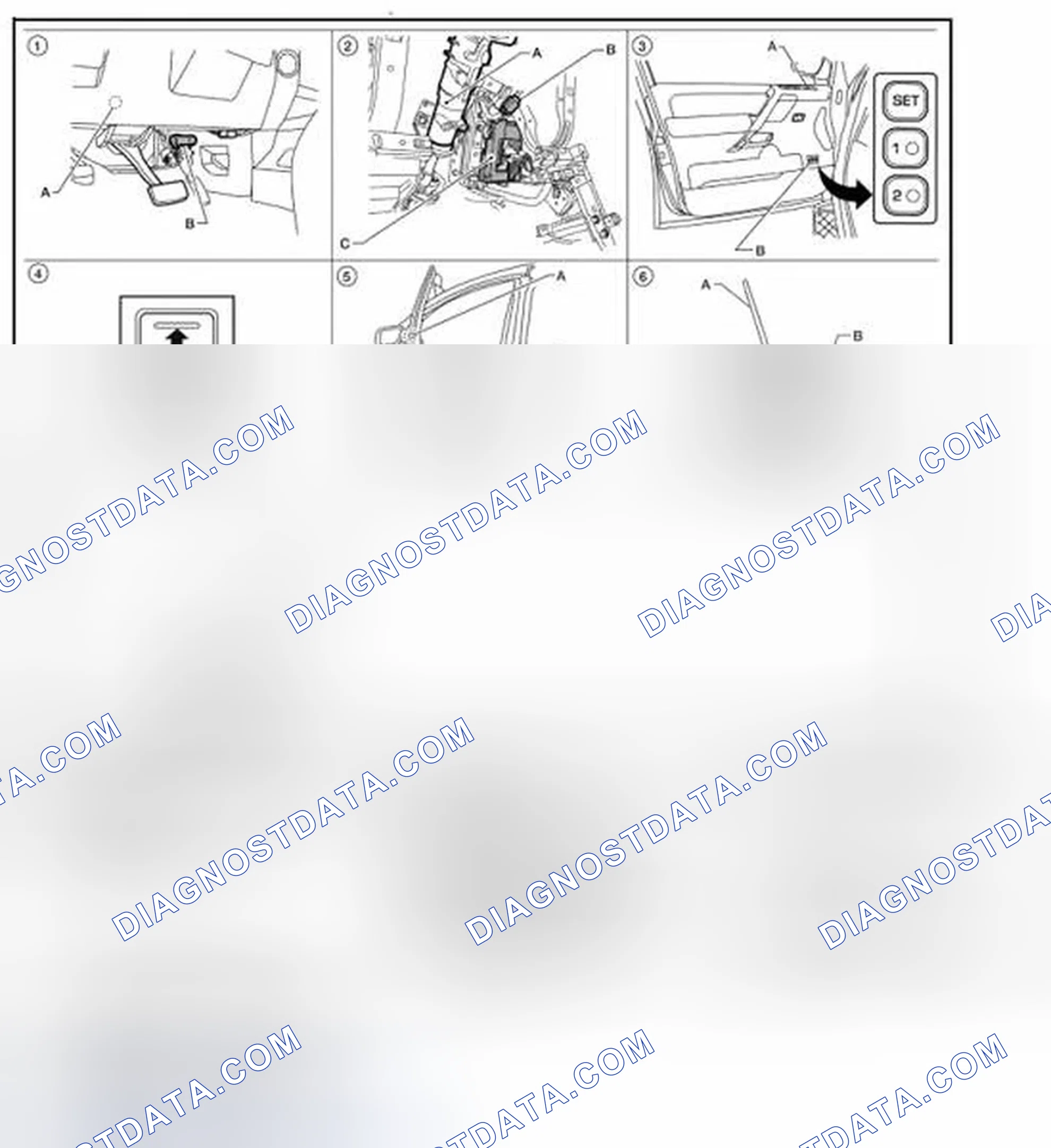 Scheme 183: ENTRY ASSIST FUNCTION : Component Parts Location