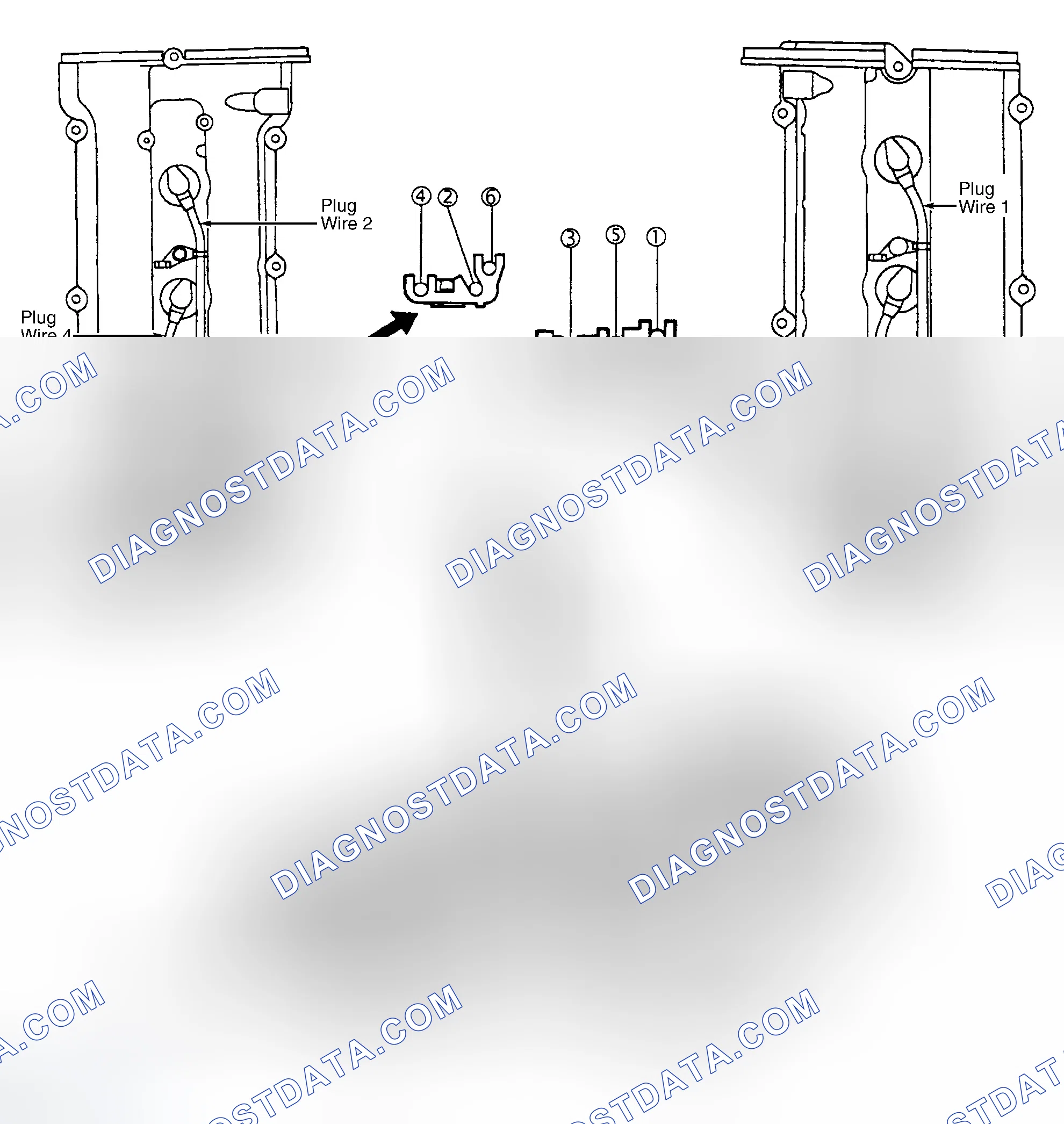 Scheme 3: Plug Wires & Ignition Coils (Santa Fe 2.7L & Sonata 2.7L)