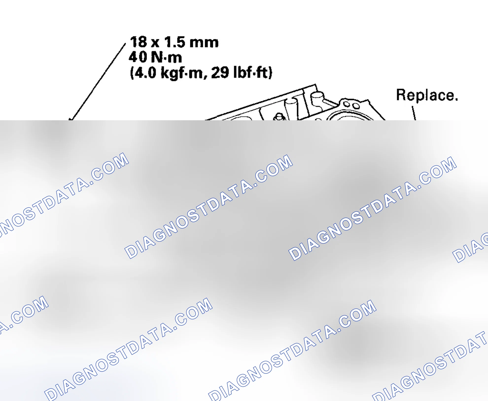 Scheme 439: Drain Bolt Installation