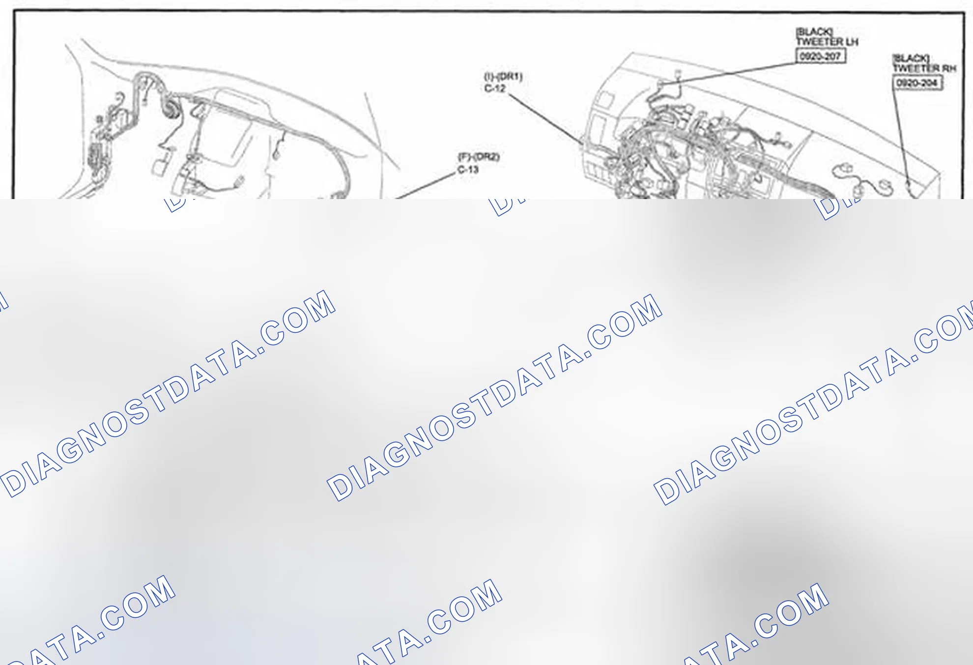 Scheme 289: Audio System (Except Bose® Type Audio) Wiring Diagram - 0920-2c (2 Of 2)