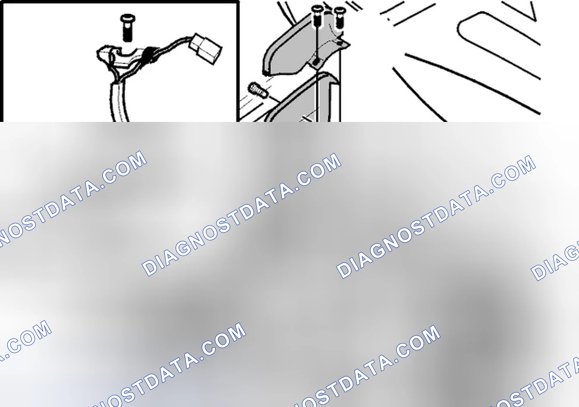 Scheme 235: Engine temperature sensor, 6-cylinder