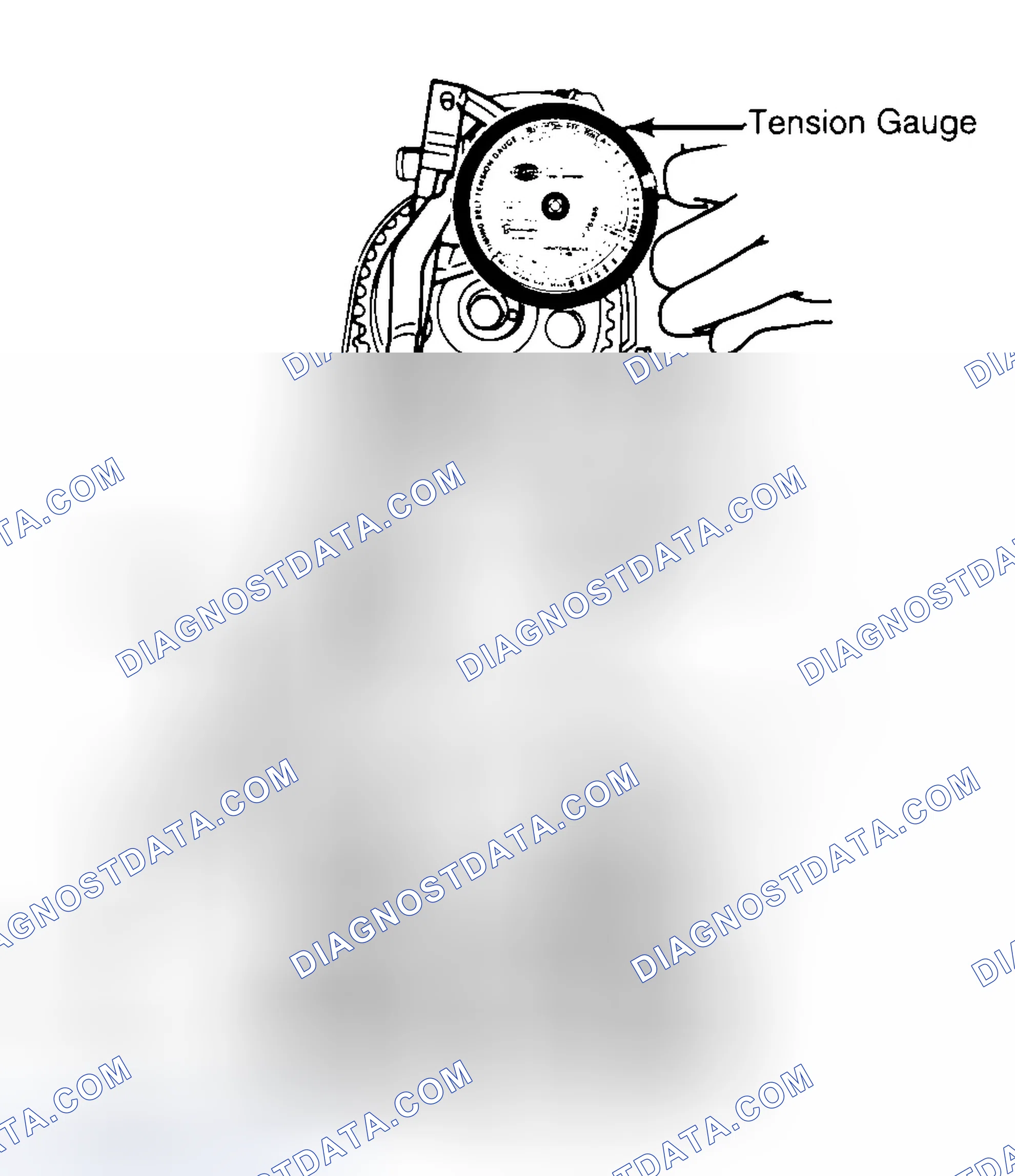 Scheme 3: Adjusting Typical Timing Belt Tension