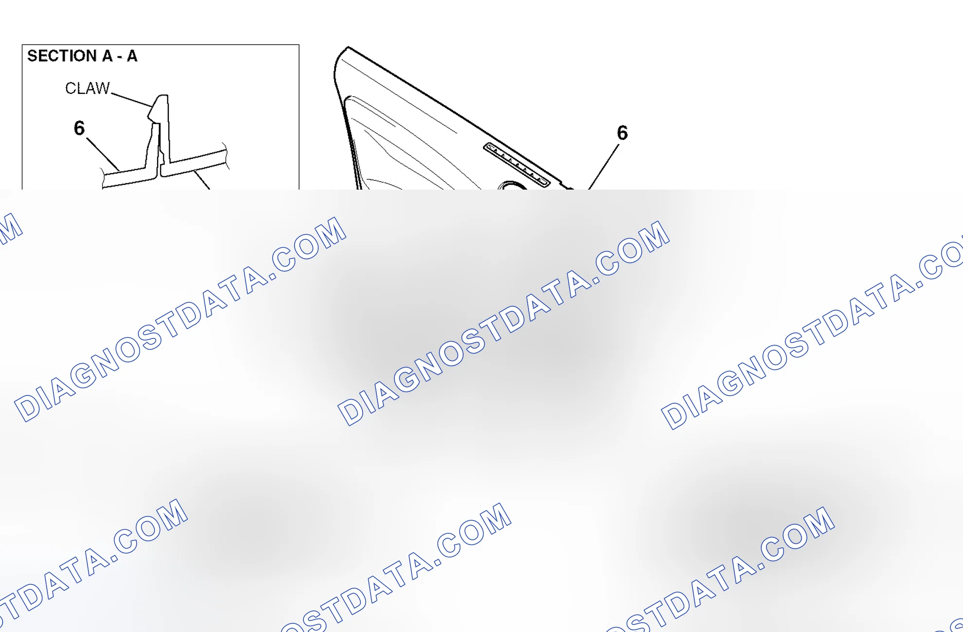Scheme 48: < FRONT DOOR TRIM >