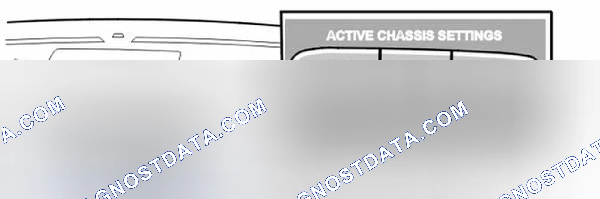 Scheme 501: Keypad for the driving mode (R line)
