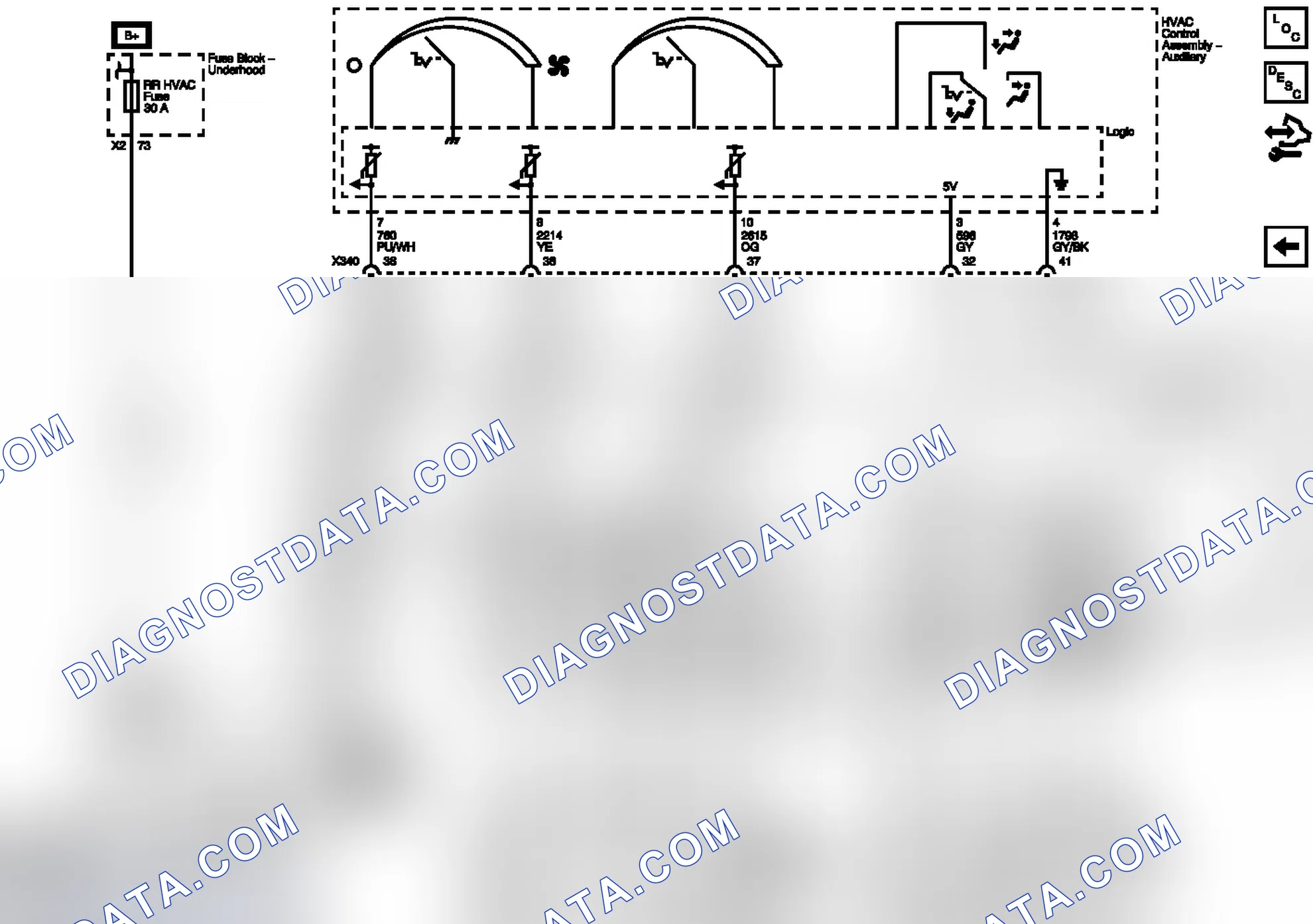 Scheme 4: Rear HVAC