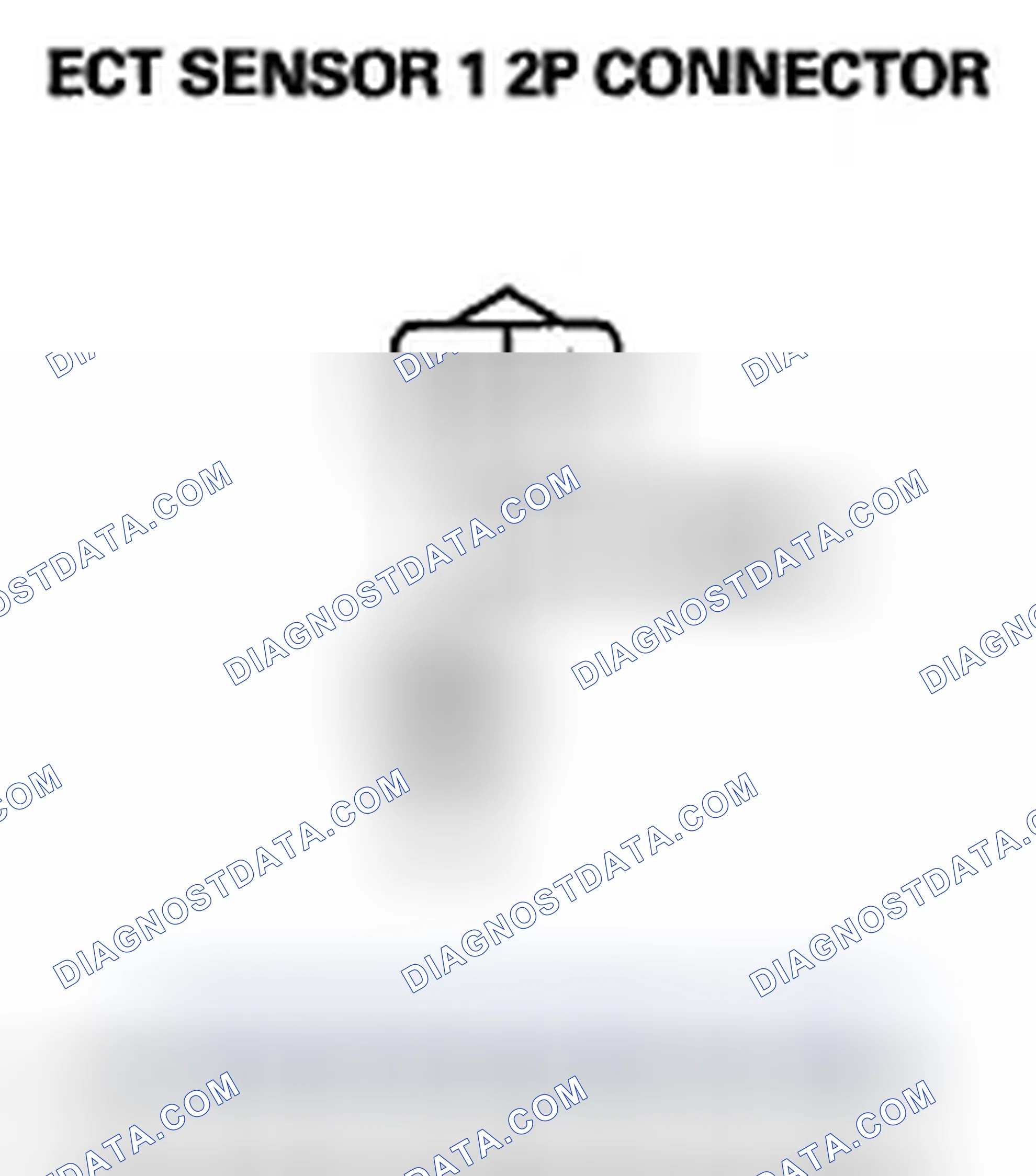 Scheme 346: DTC P0117: ECT Sensor 1 Circuit Low Voltage