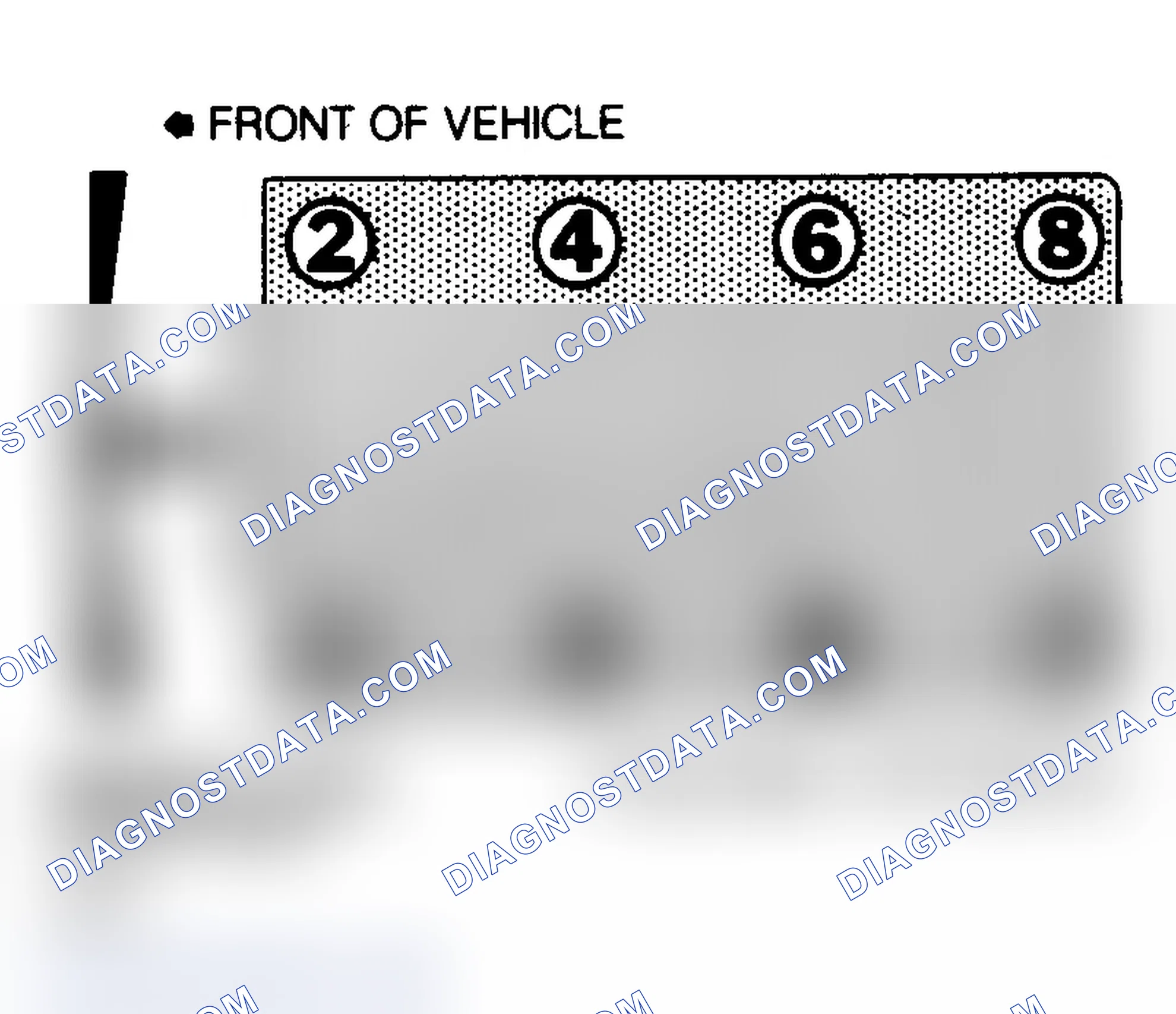 Scheme 7: Firing Order (6.2L & 6.5L Diesel)