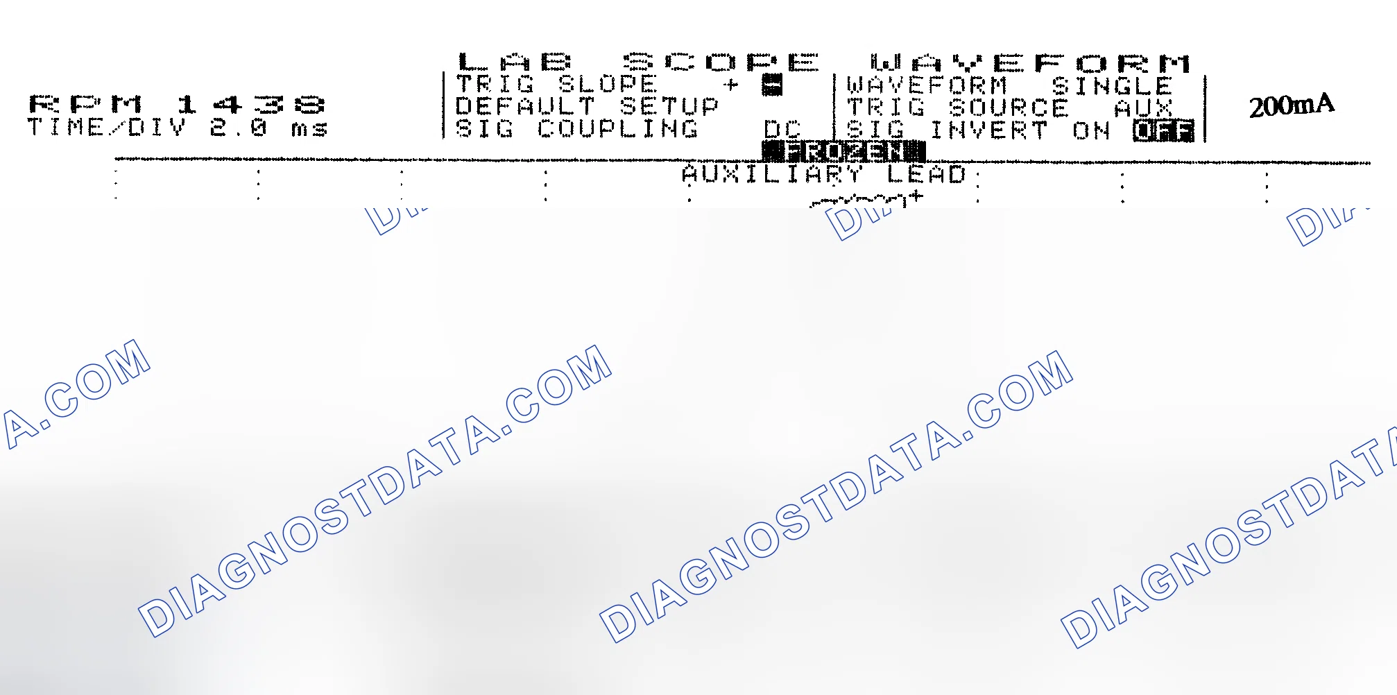 Scheme 15: Single Injector w/Normal Current Flow - Current Pattern