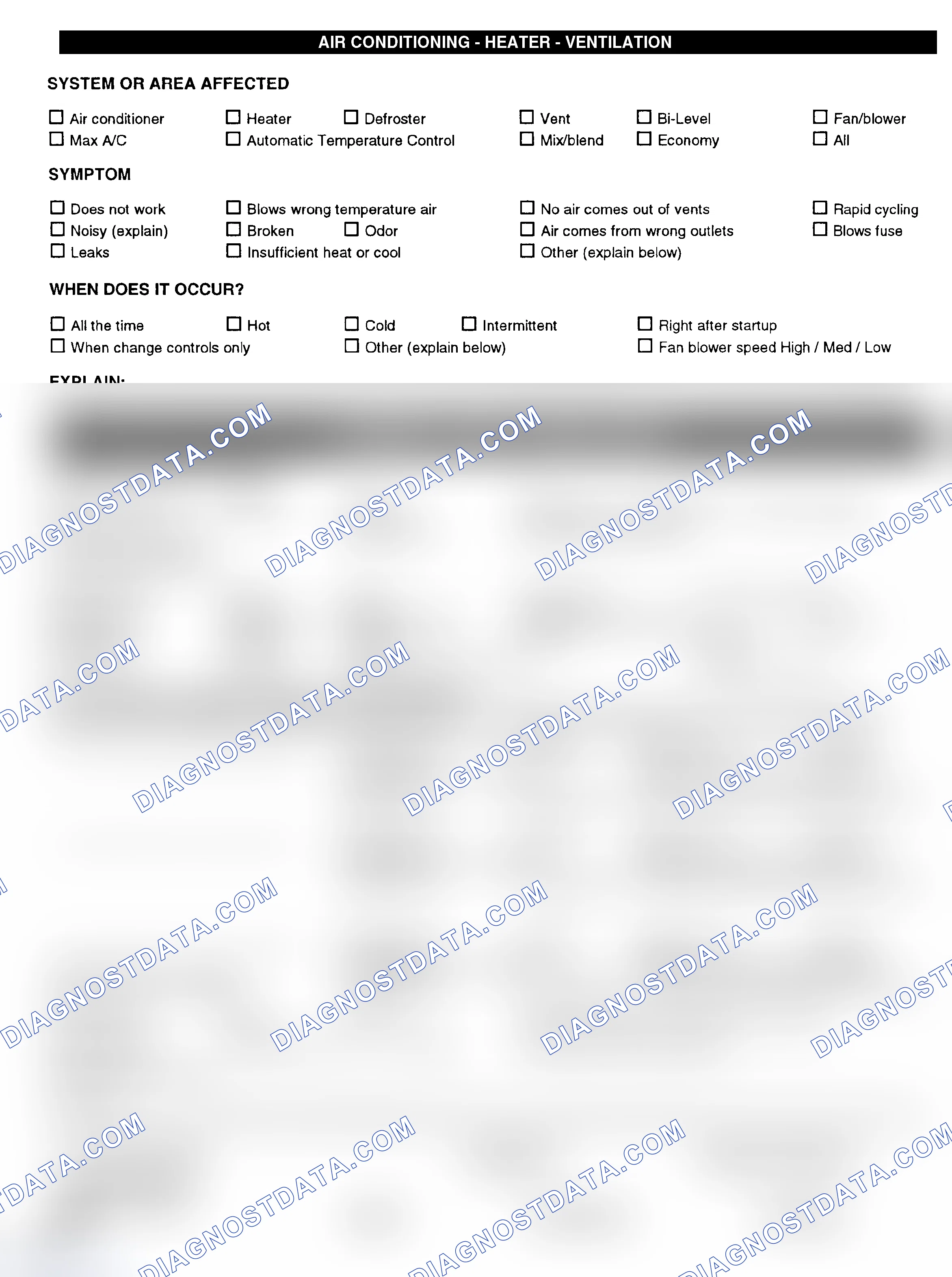 Scheme 4: Symptom Check List - Page 3