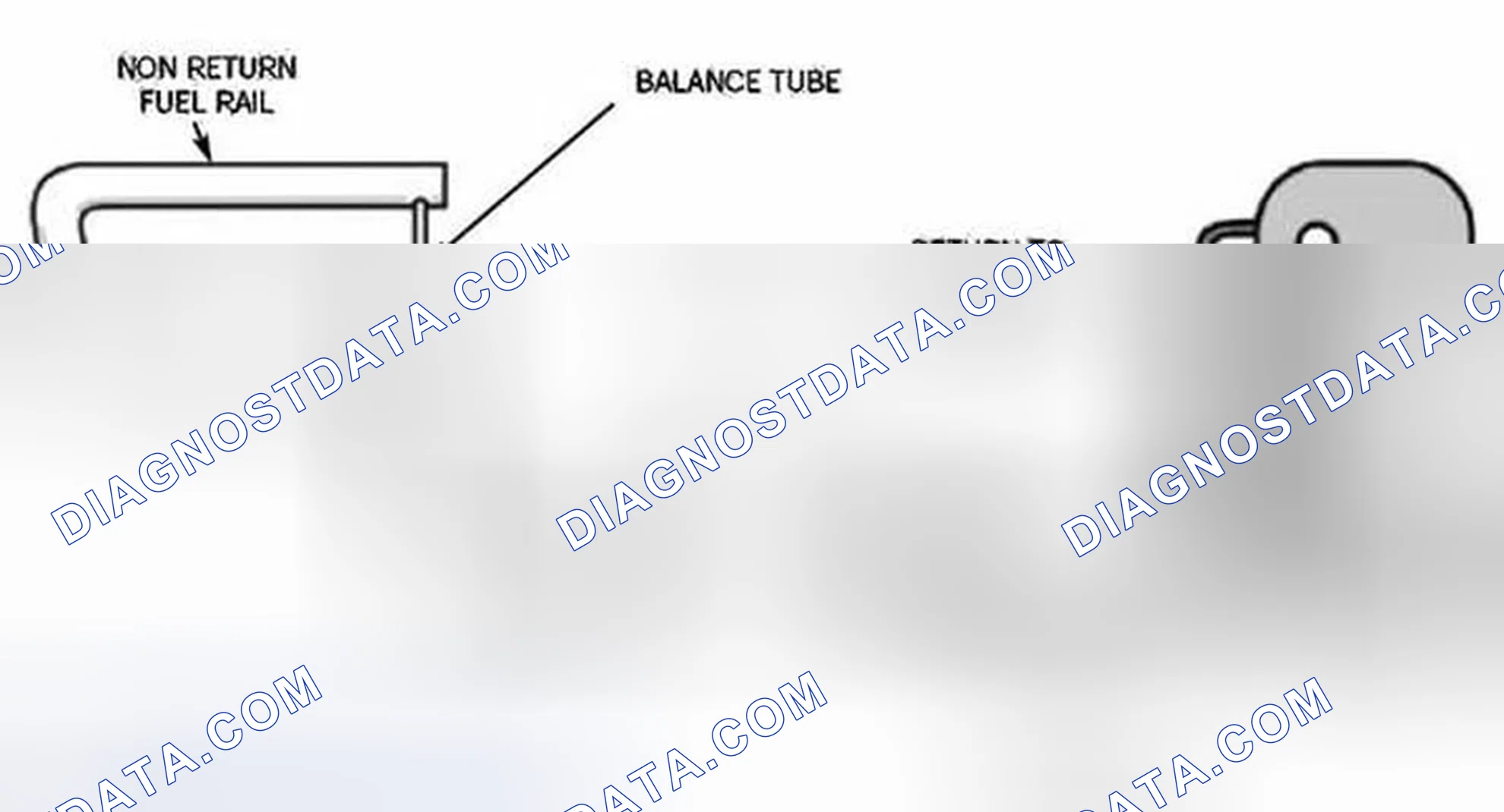 Scheme 760: Non Return Fuel Supply System Diagram