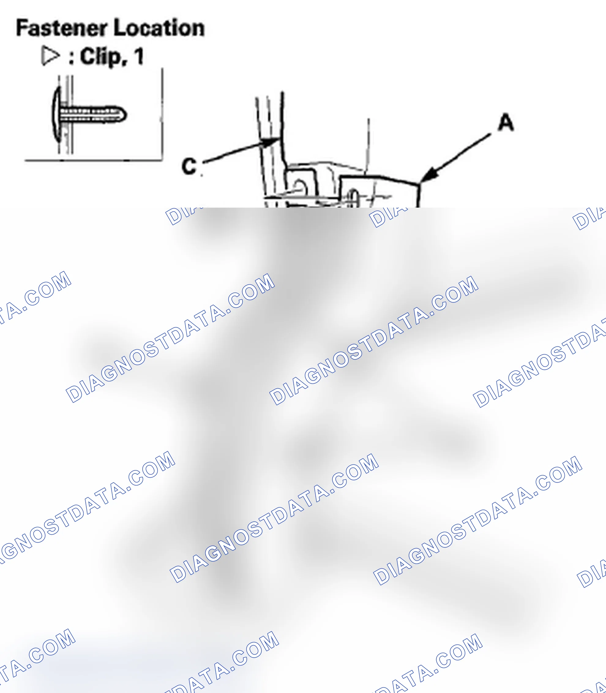 Scheme 226: Trunk Lid Trim Panel