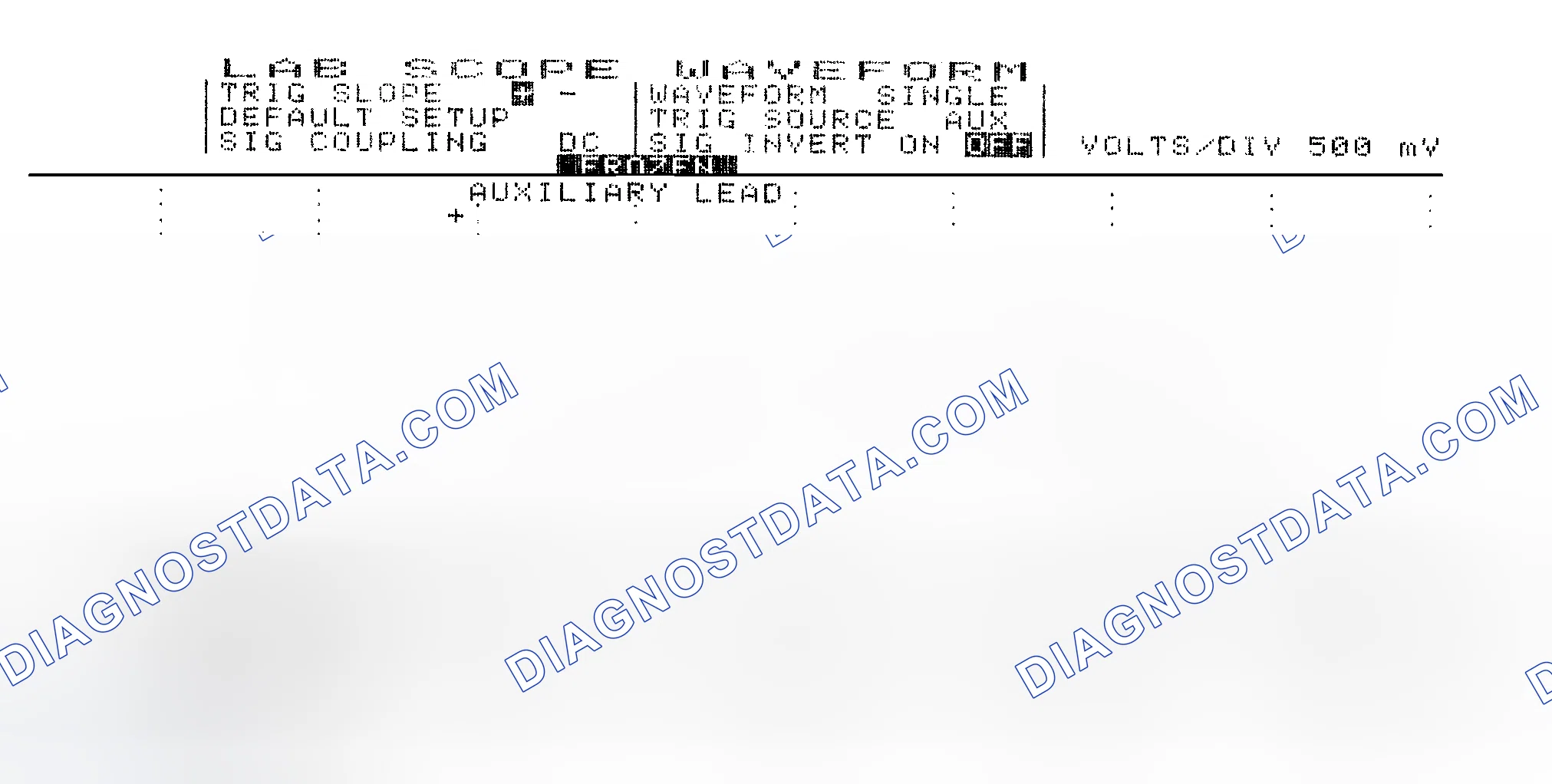 Scheme 14: Single Injector w/Excessive Current Flow - Current Pattern