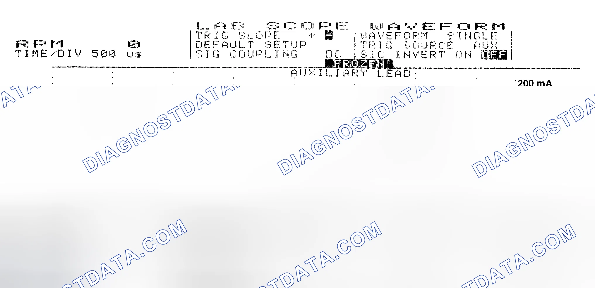 Scheme 17: Single Injector w/Normal Current Flow - Current Pattern
