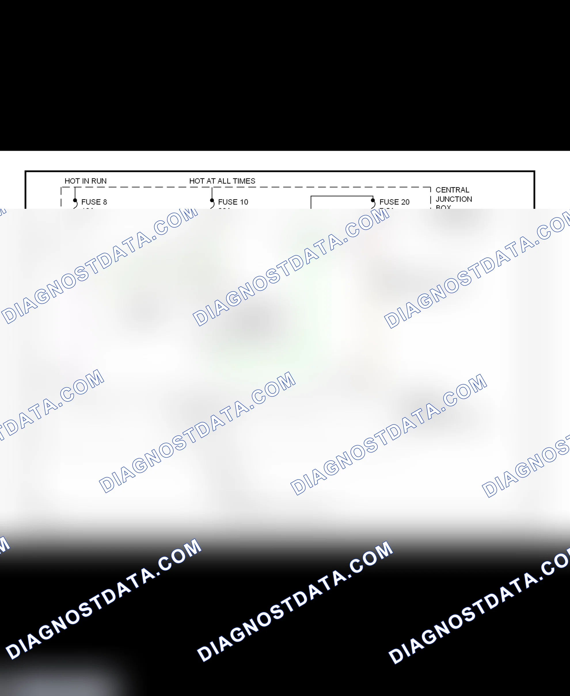 Fig. 29: Shift Interlock System Wiring Diagram (Town Car)
