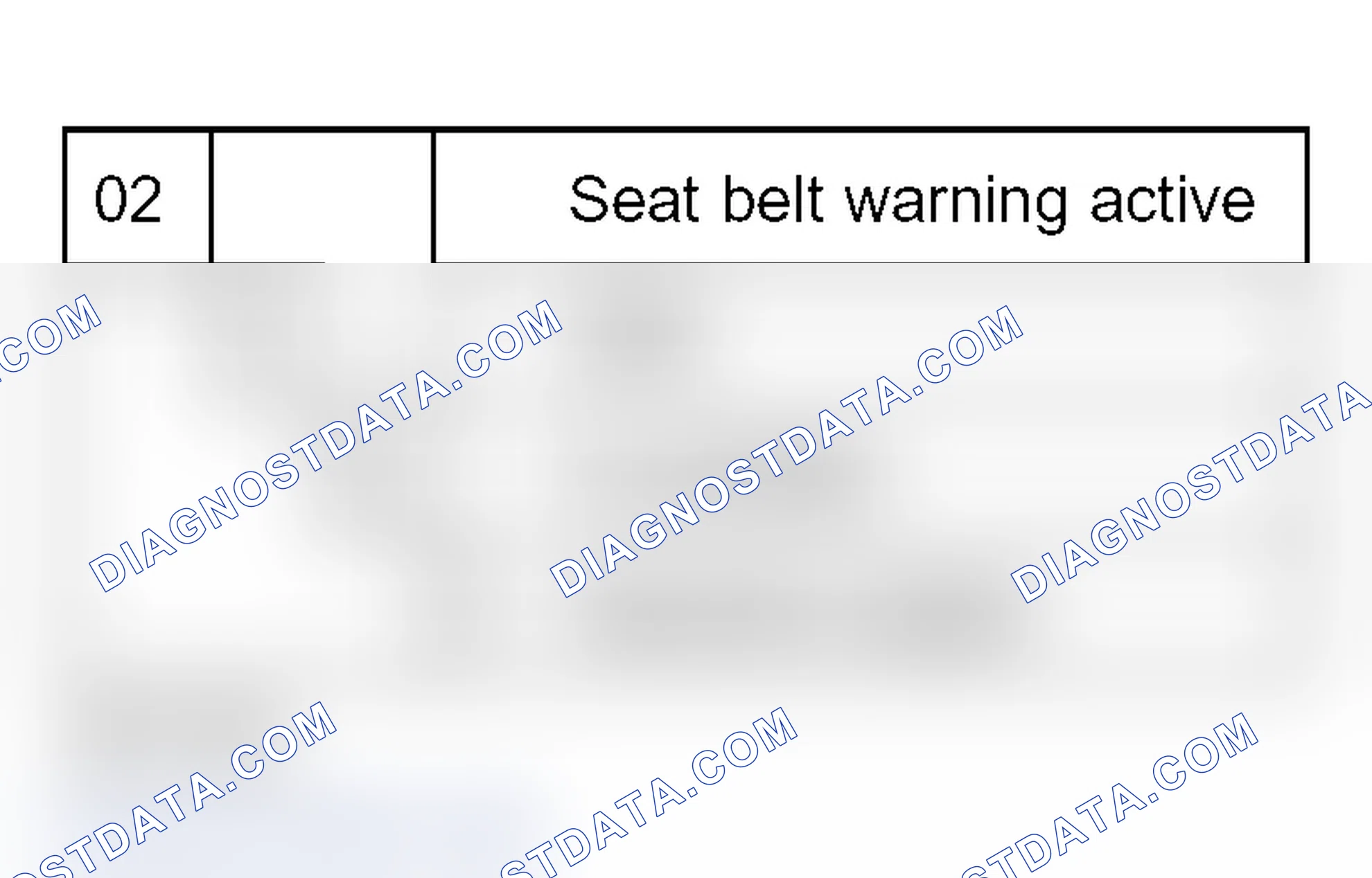 Scheme 30: Instrument Cluster Input Code Number Table - Except Instrument Cluster With Maintenance Interval Extension