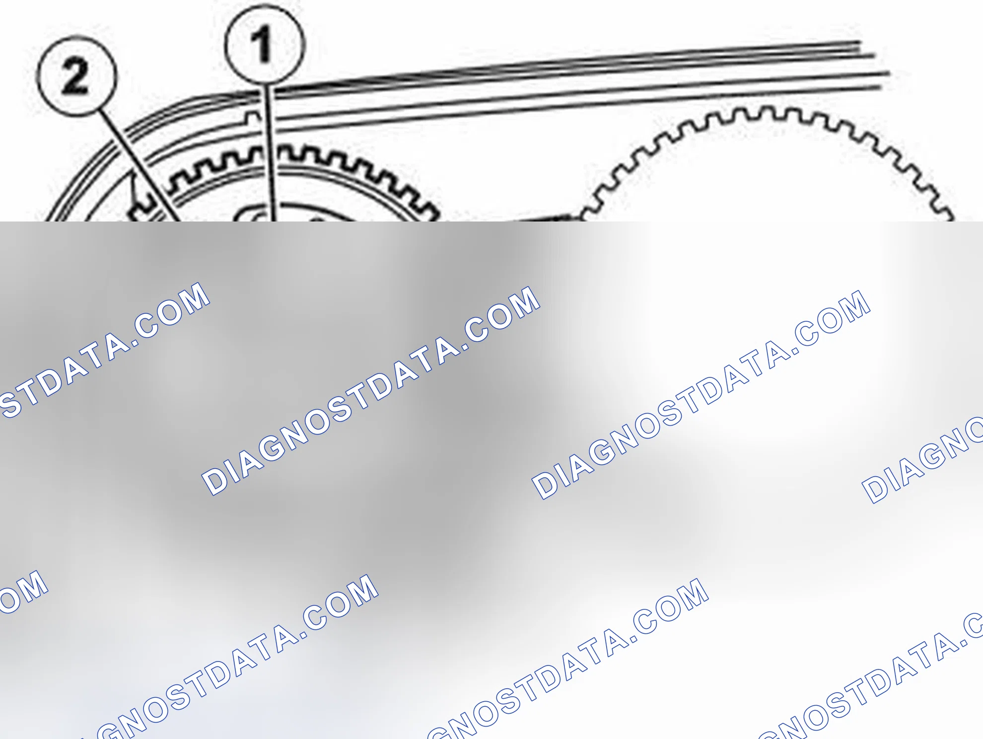 Scheme 57: Installing the variable valve timing unit on the camshaft