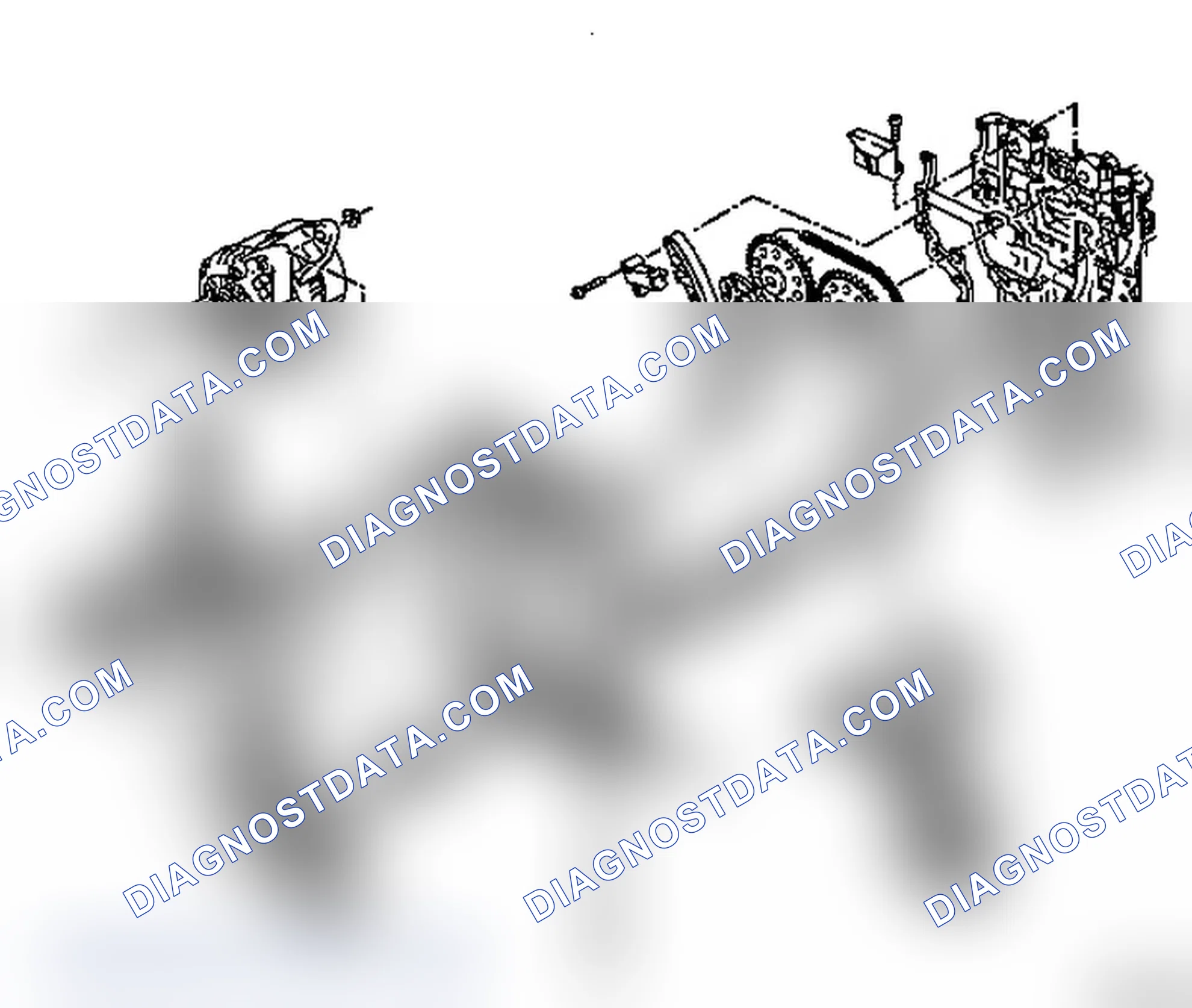 Engine Timing Side - Illustration