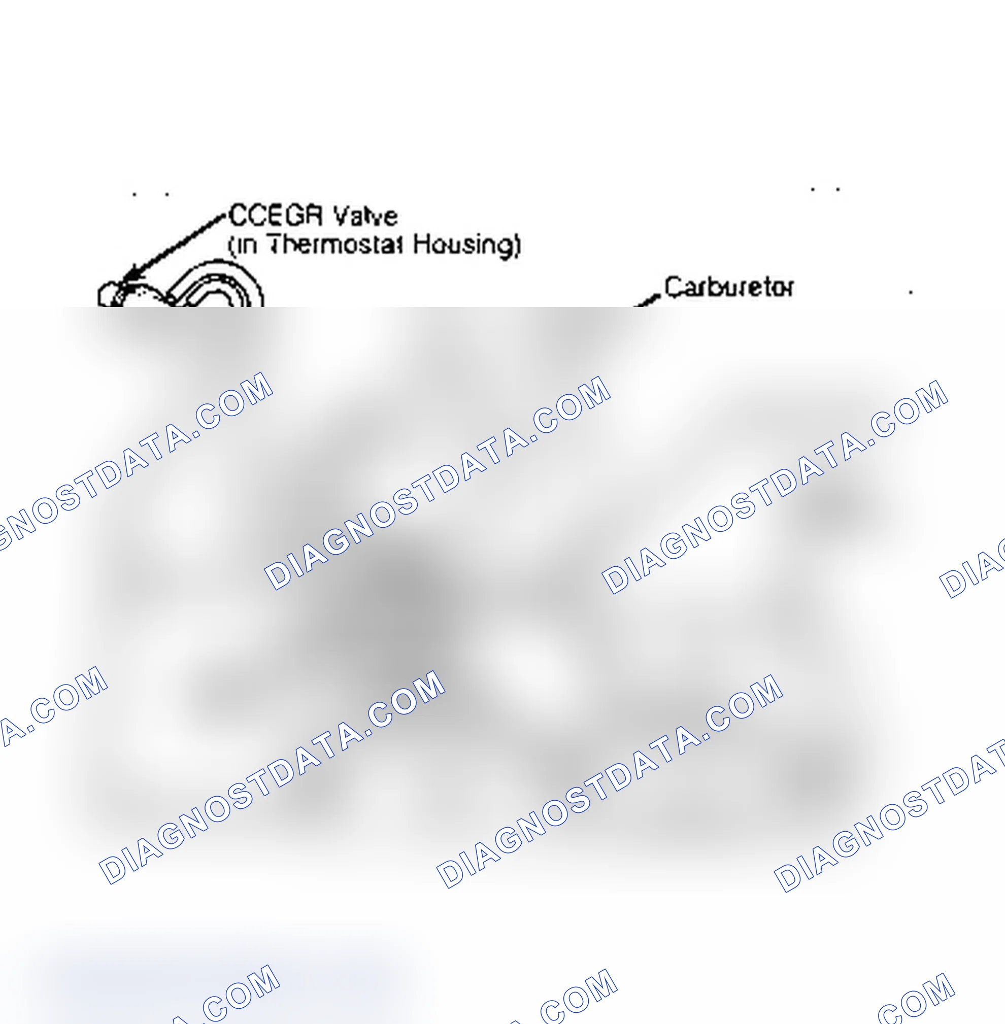 Scheme 46: Ported Vacuum Control EGR System (1.6L & 2.2L 4-Cyl.)