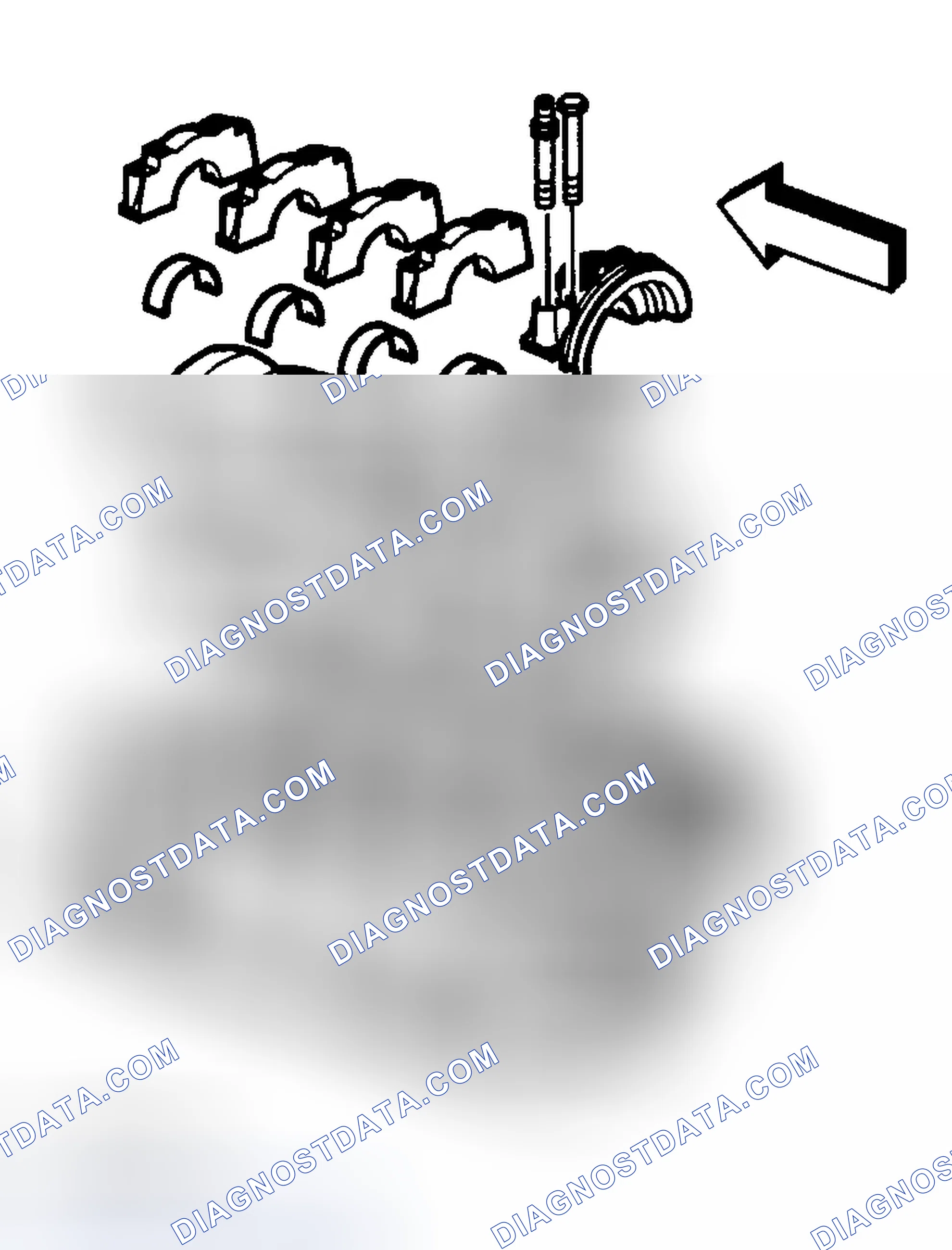Scheme 1439: Plastic Gage Method for Crankshaft Bearings