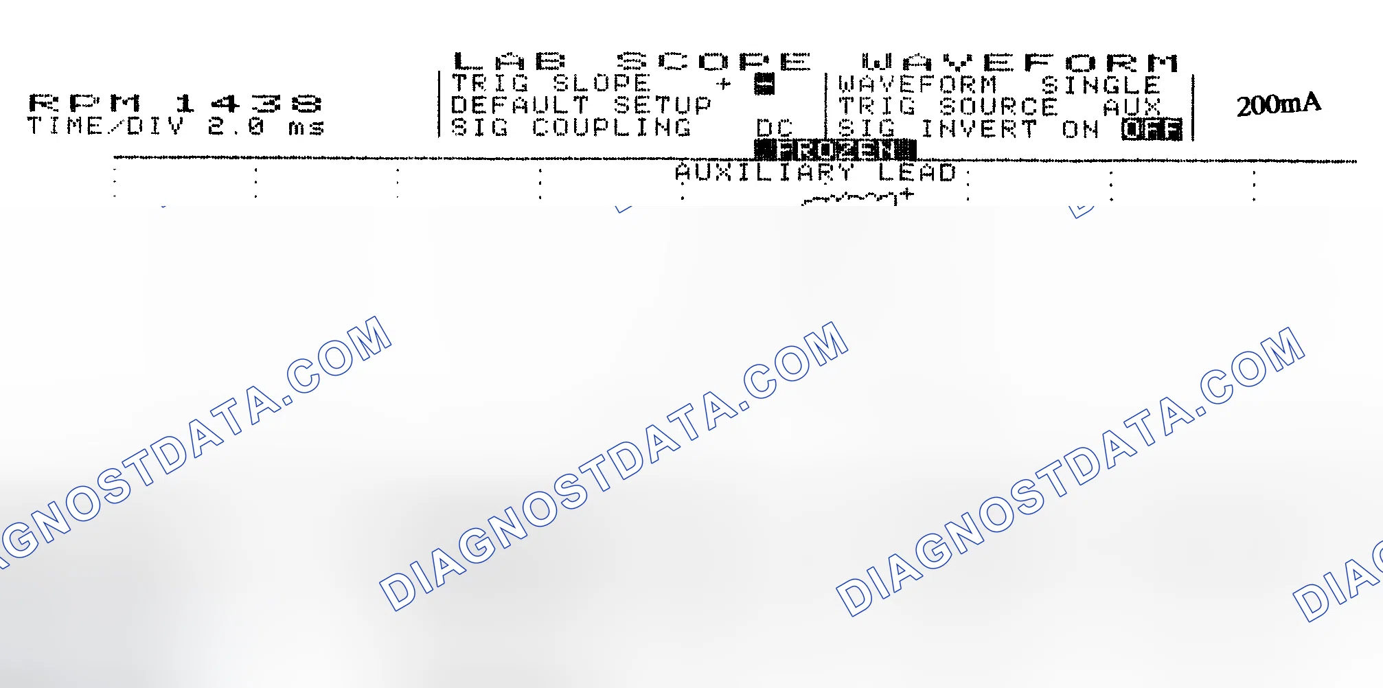 Scheme 15: Single Injector w/Normal Current Flow - Current Pattern