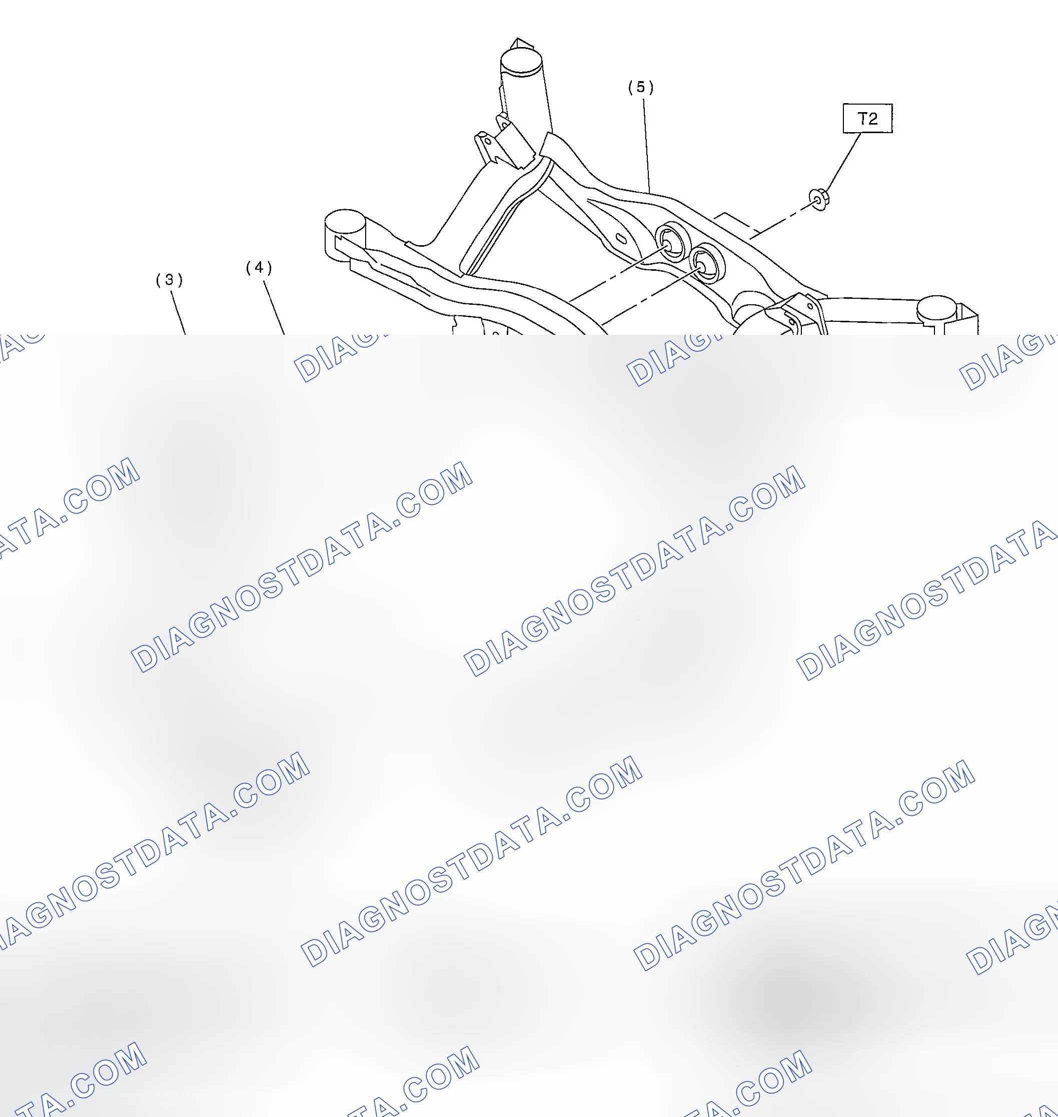 Scheme 139: REAR DIFFERENTIAL MOUNTING SYSTEM