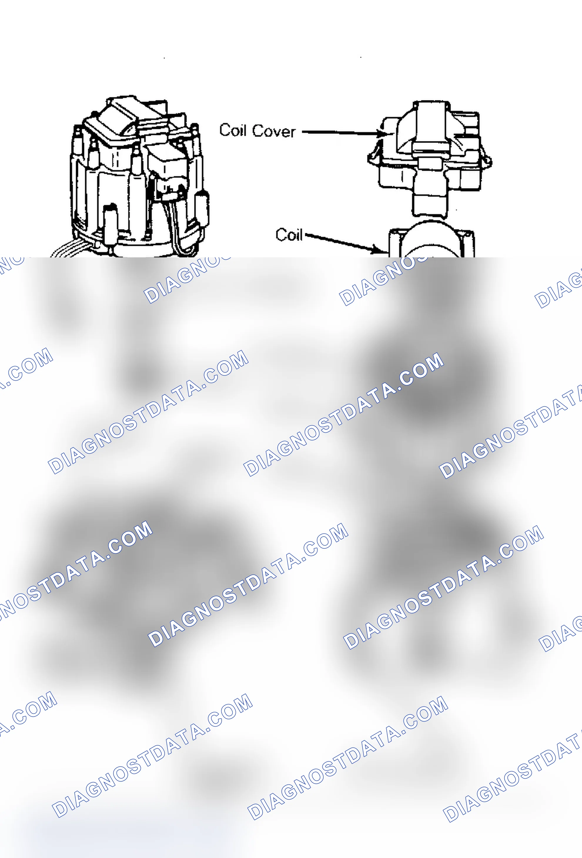 Scheme 11: Disassembled View of HEI-EST Distributor Integral coil model shown.