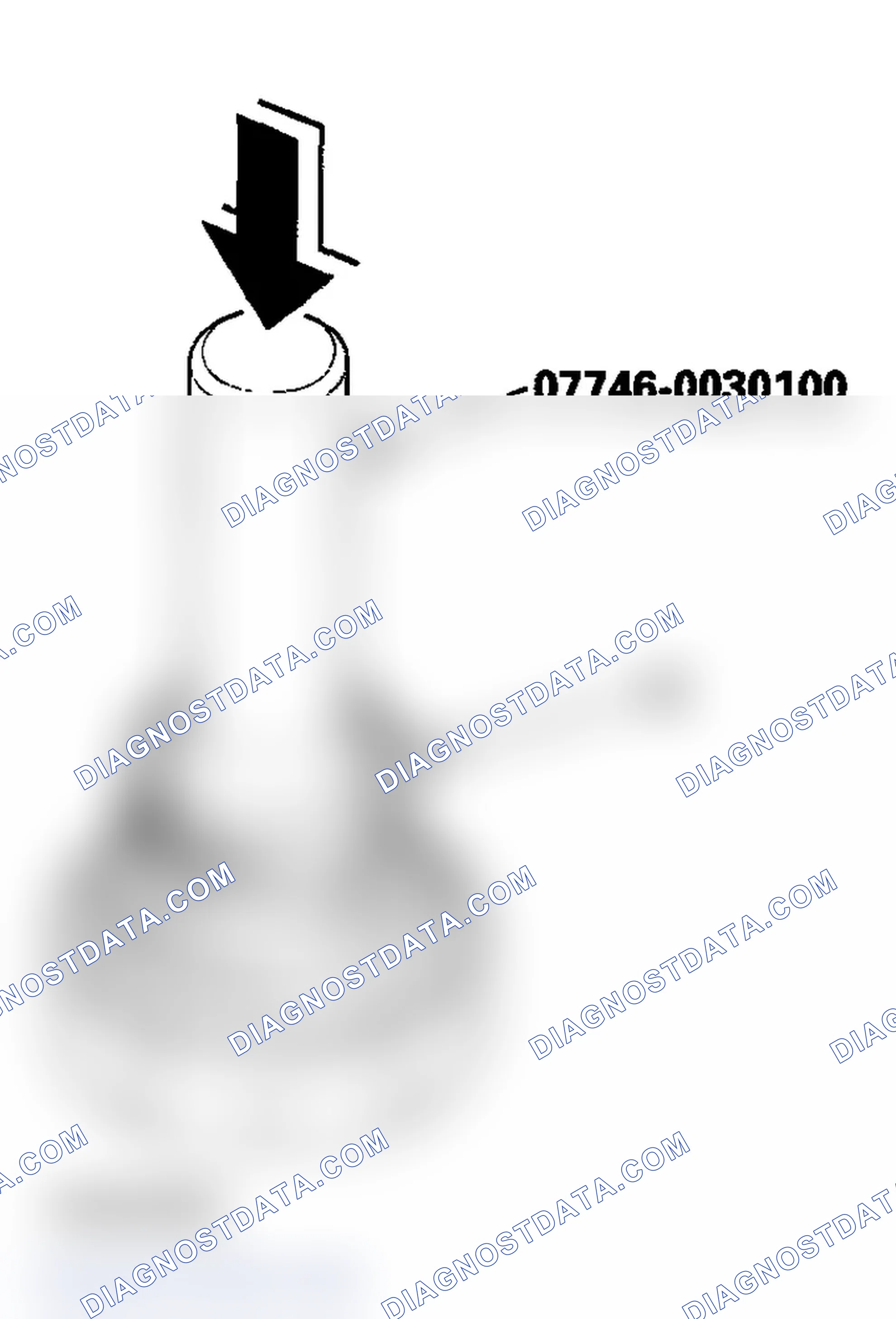 Scheme 523: Intermediary Shaft 4th Gear Installation