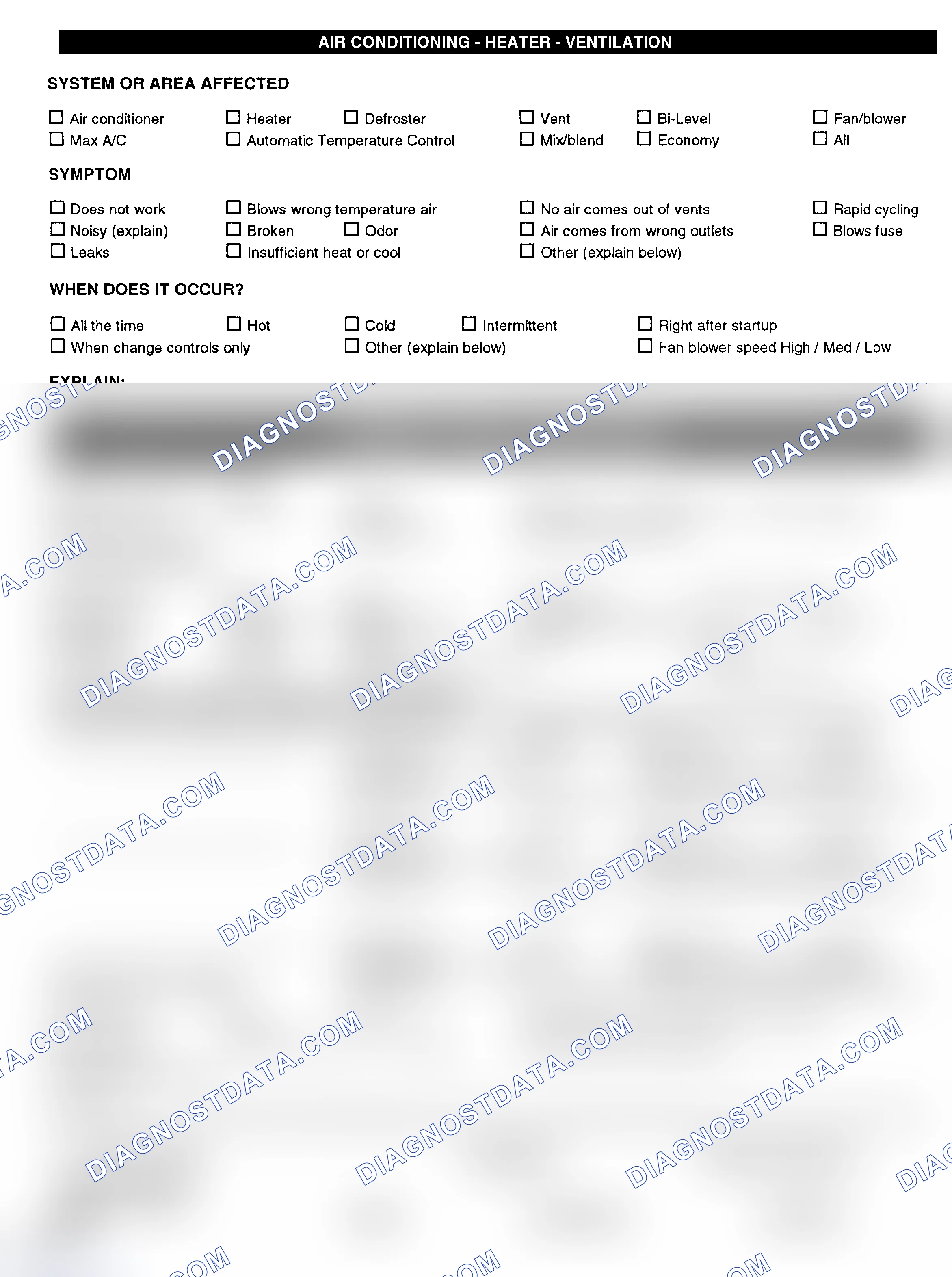 Scheme 4: Symptom Check List - Page 3