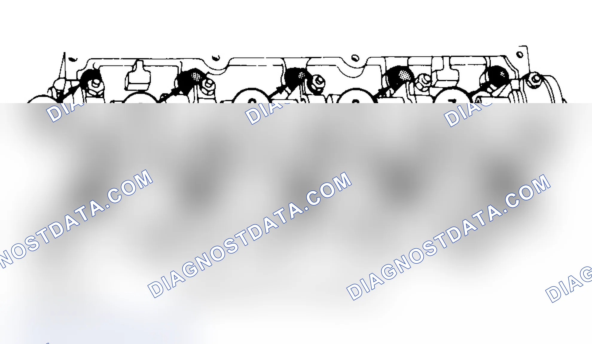 Scheme 3: Typical Cylinder Head Tightening or Loosening Sequence