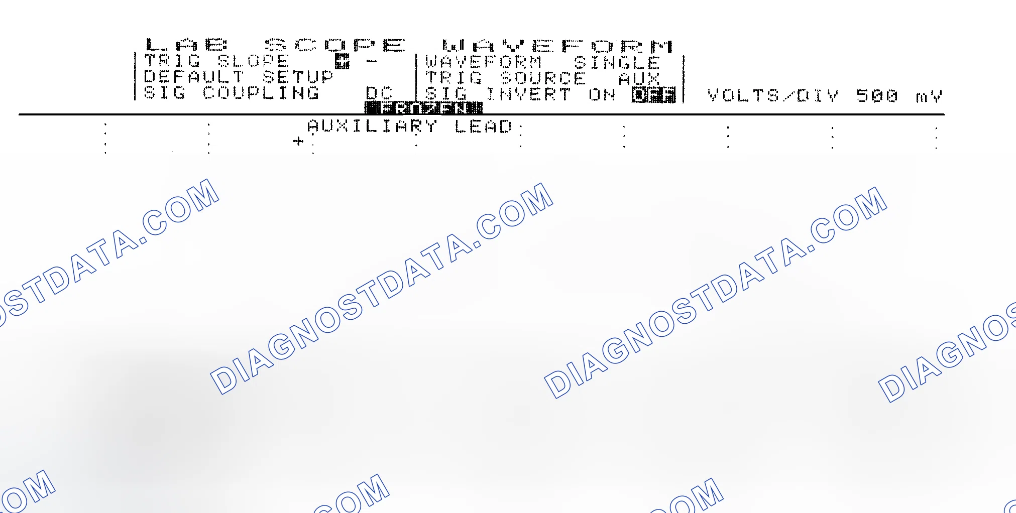 Scheme 14: Single Injector w/Excessive Current Flow - Current Pattern